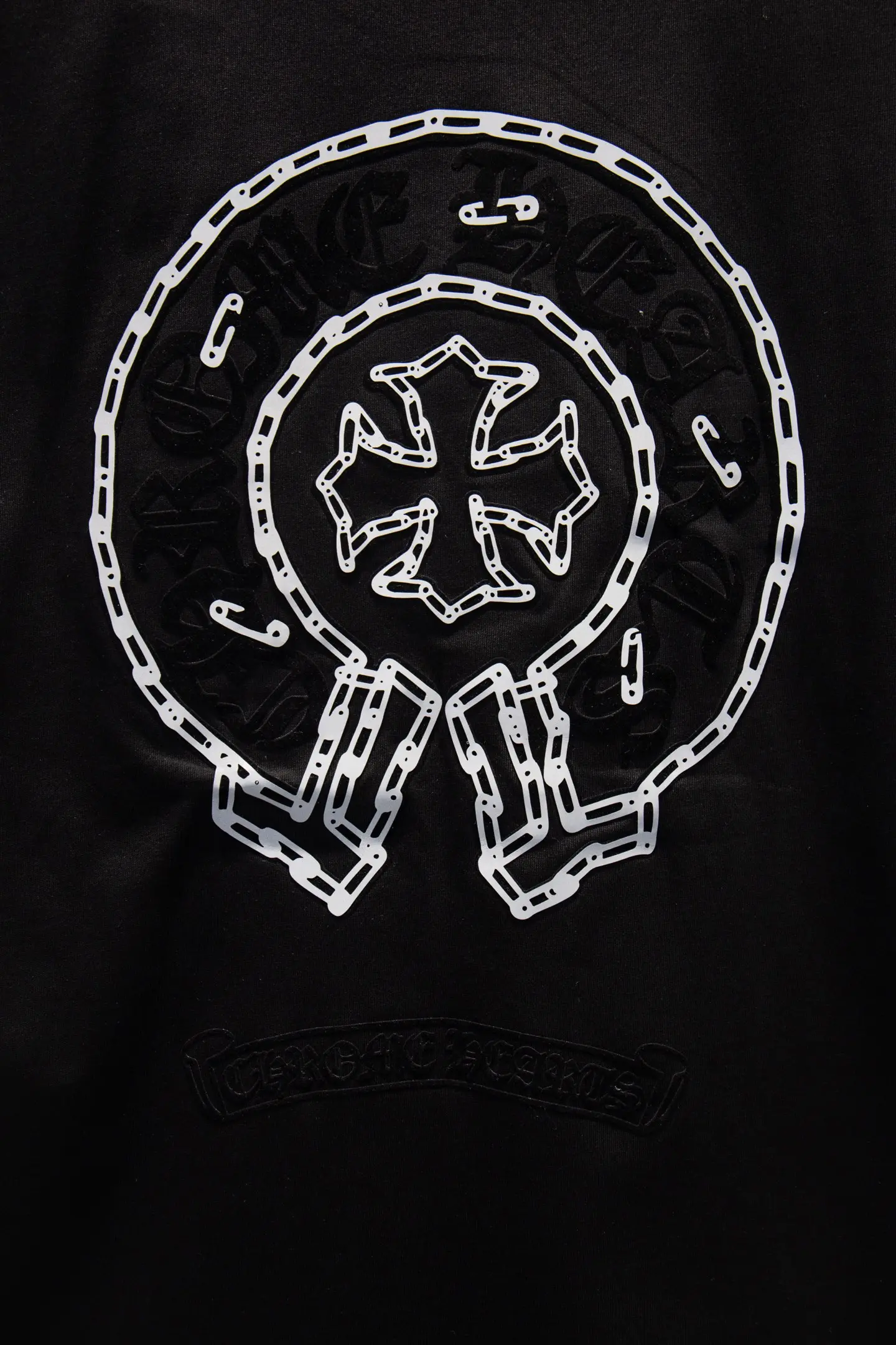 Oversized Flocked Silicone Logo T-Shirt D14515087 — view 5
