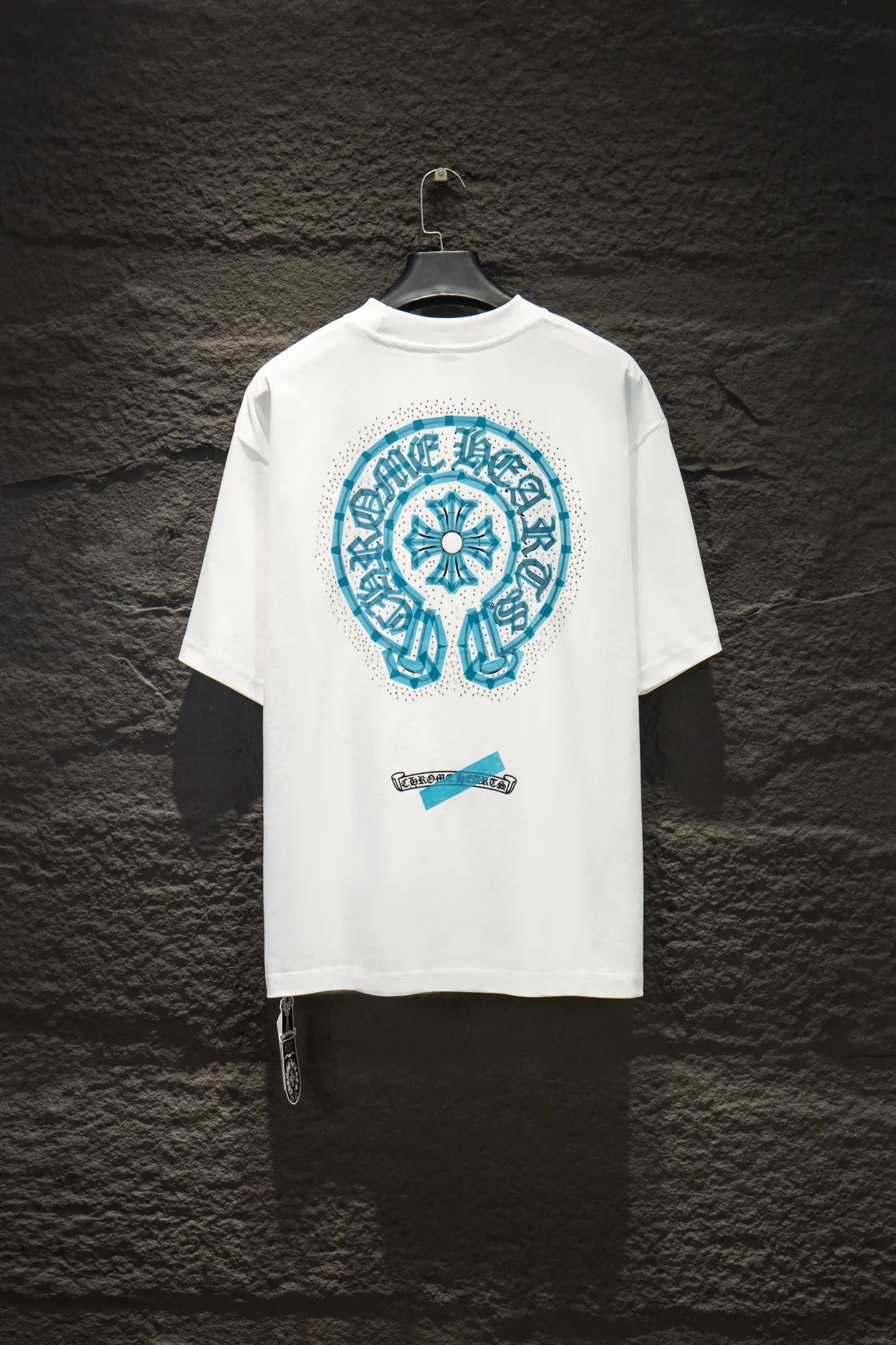Rhinestone Embellished Oversized T-Shirt D12515082 — view 2