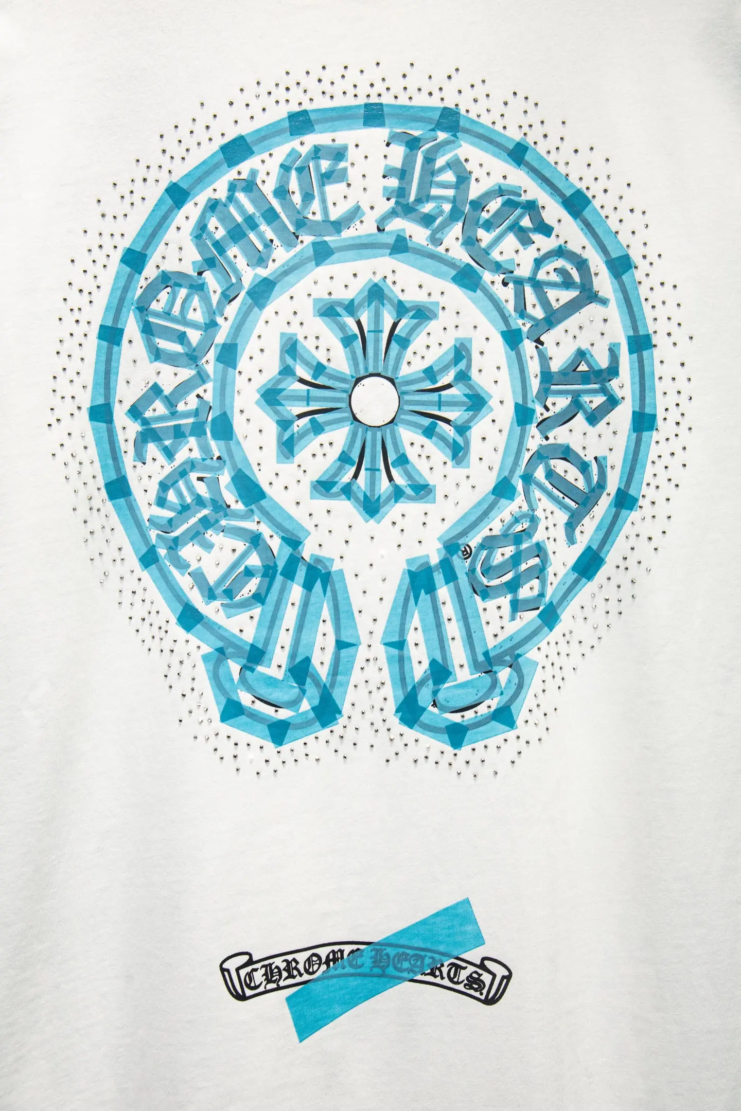 Rhinestone Embellished Oversized T-Shirt D12515082 — view 5