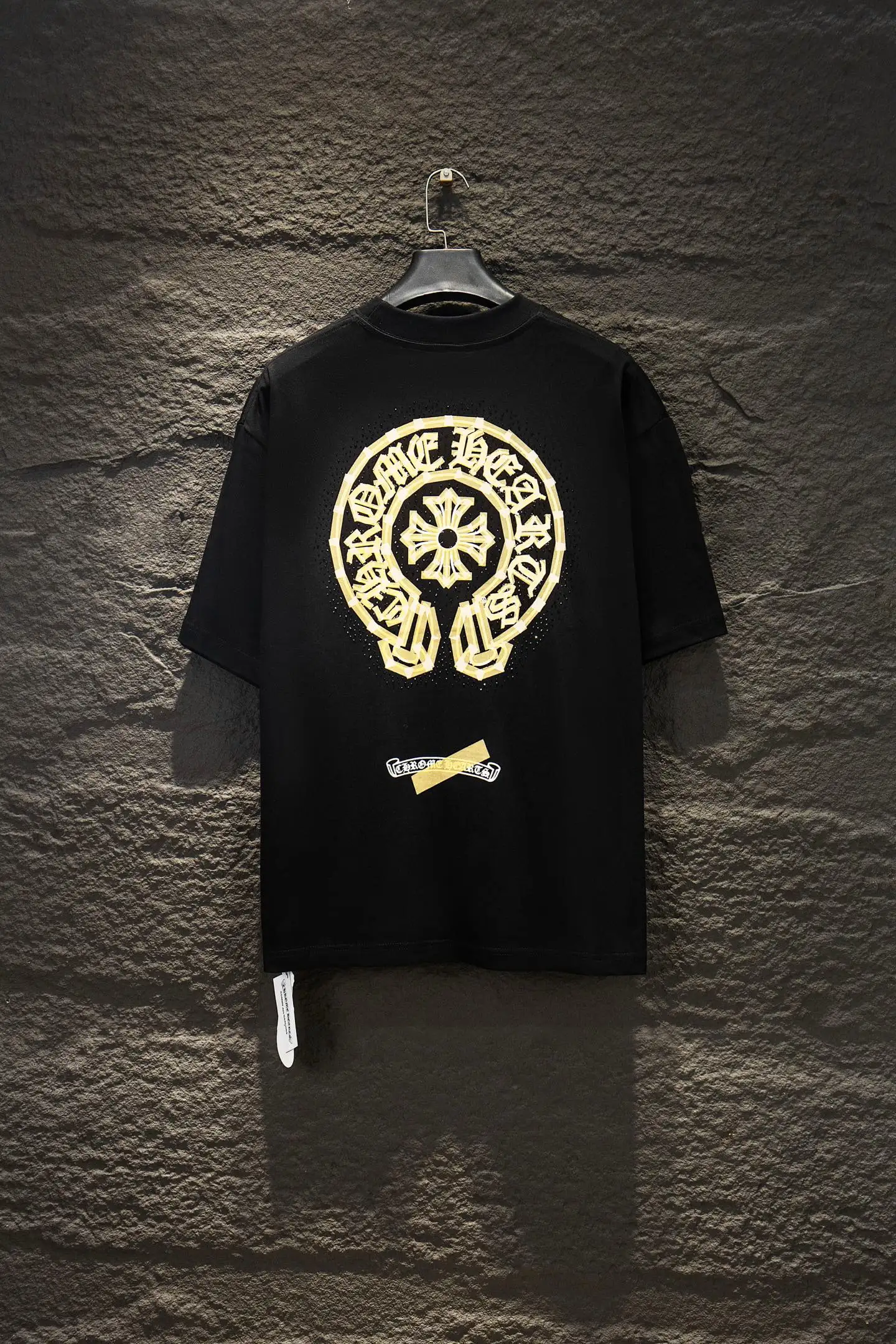 Rhinestone Embellished Oversized T-Shirt D12515083 — view 2