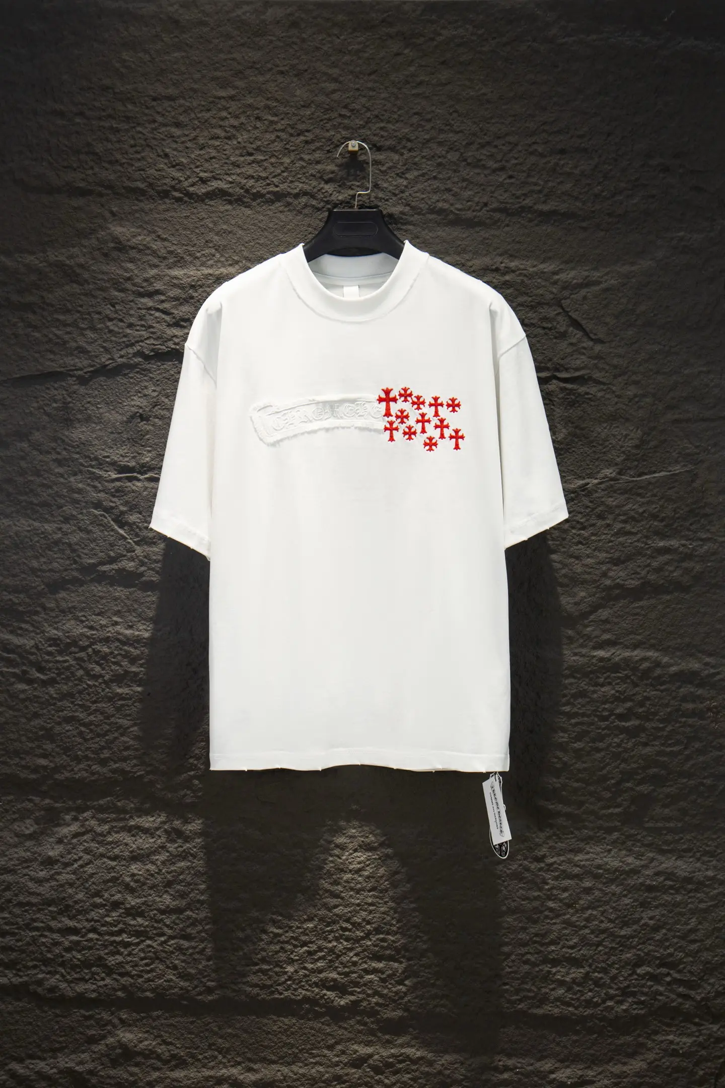 Embroidered Oversized Cotton T-Shirt D14515080