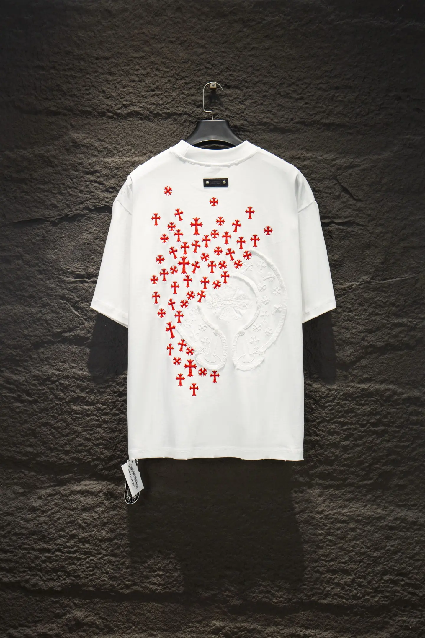 Embroidered Oversized Cotton T-Shirt D14515080 — view 2