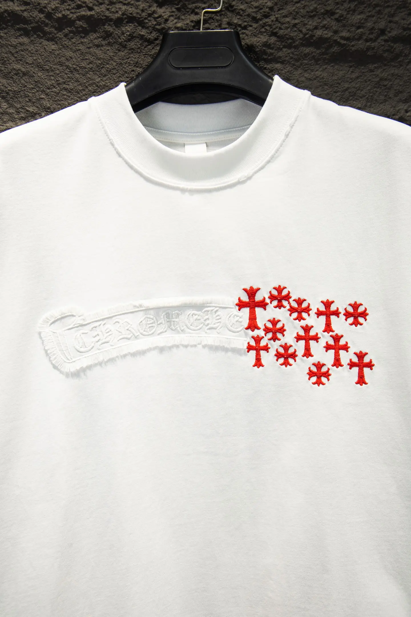 Embroidered Oversized Cotton T-Shirt D14515080 — view 4