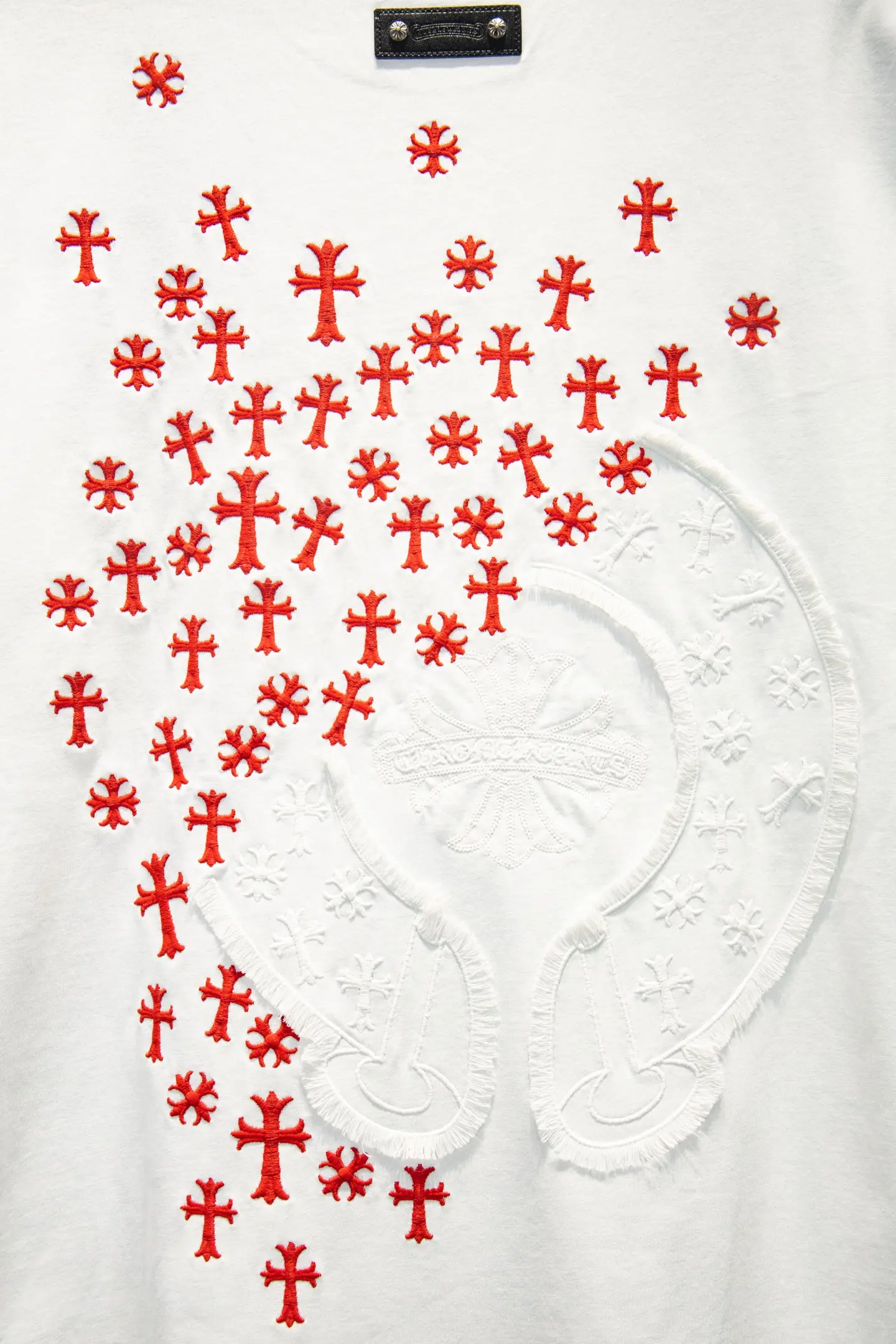 Embroidered Oversized Cotton T-Shirt D14515080 — view 6