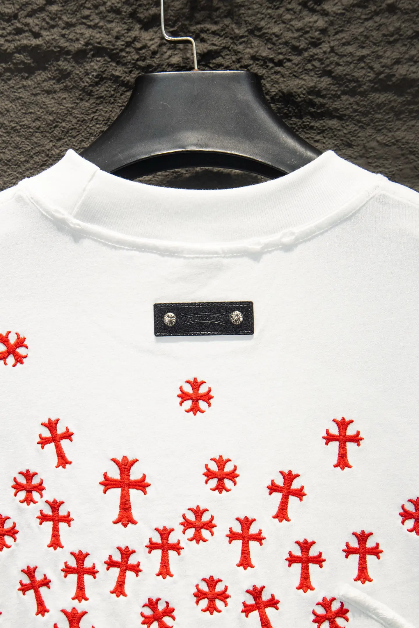 Embroidered Oversized Cotton T-Shirt D14515080 — view 7