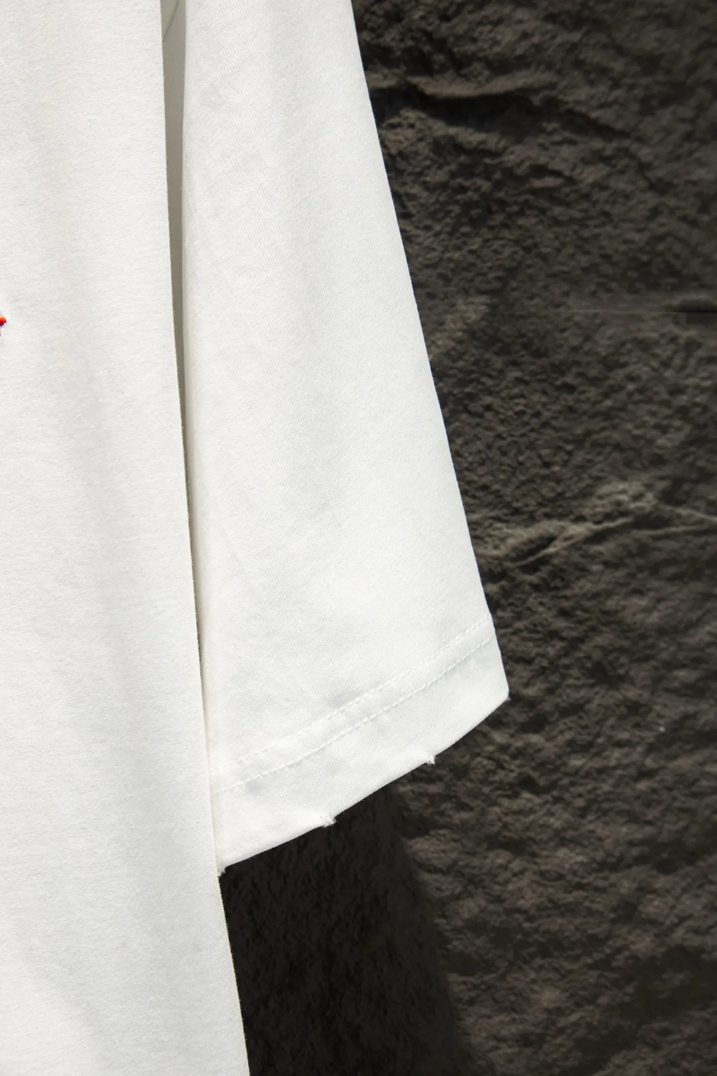 Embroidered Oversized Cotton T-Shirt D14515080 — view 8