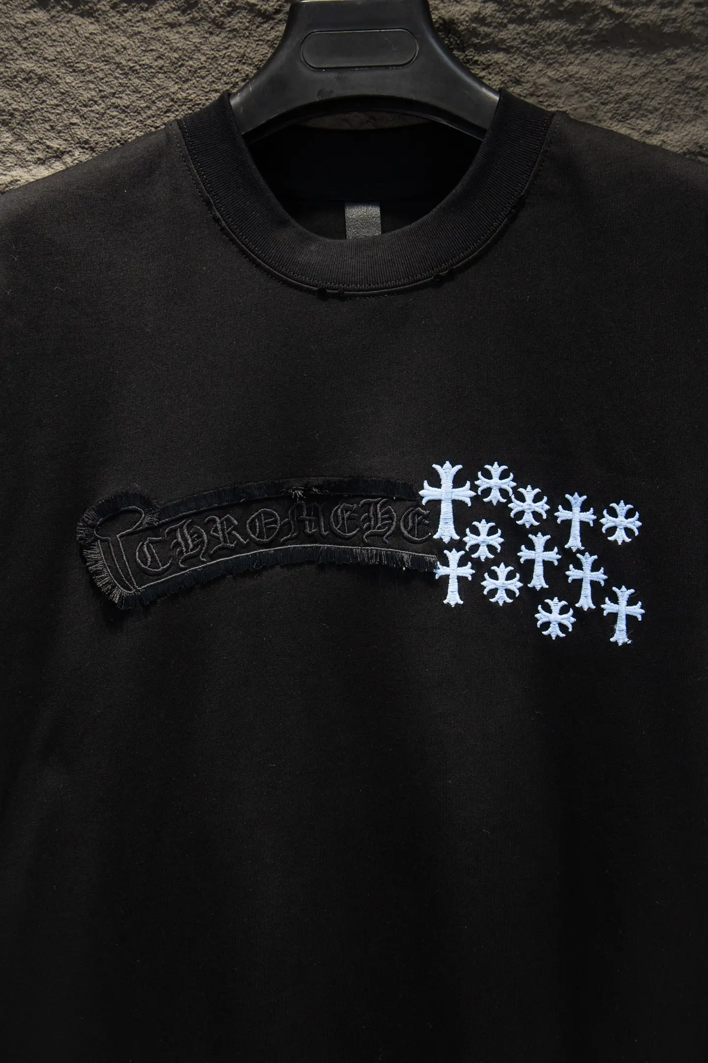 Embroidered Oversized Cotton T-Shirt D14515081 — view 4