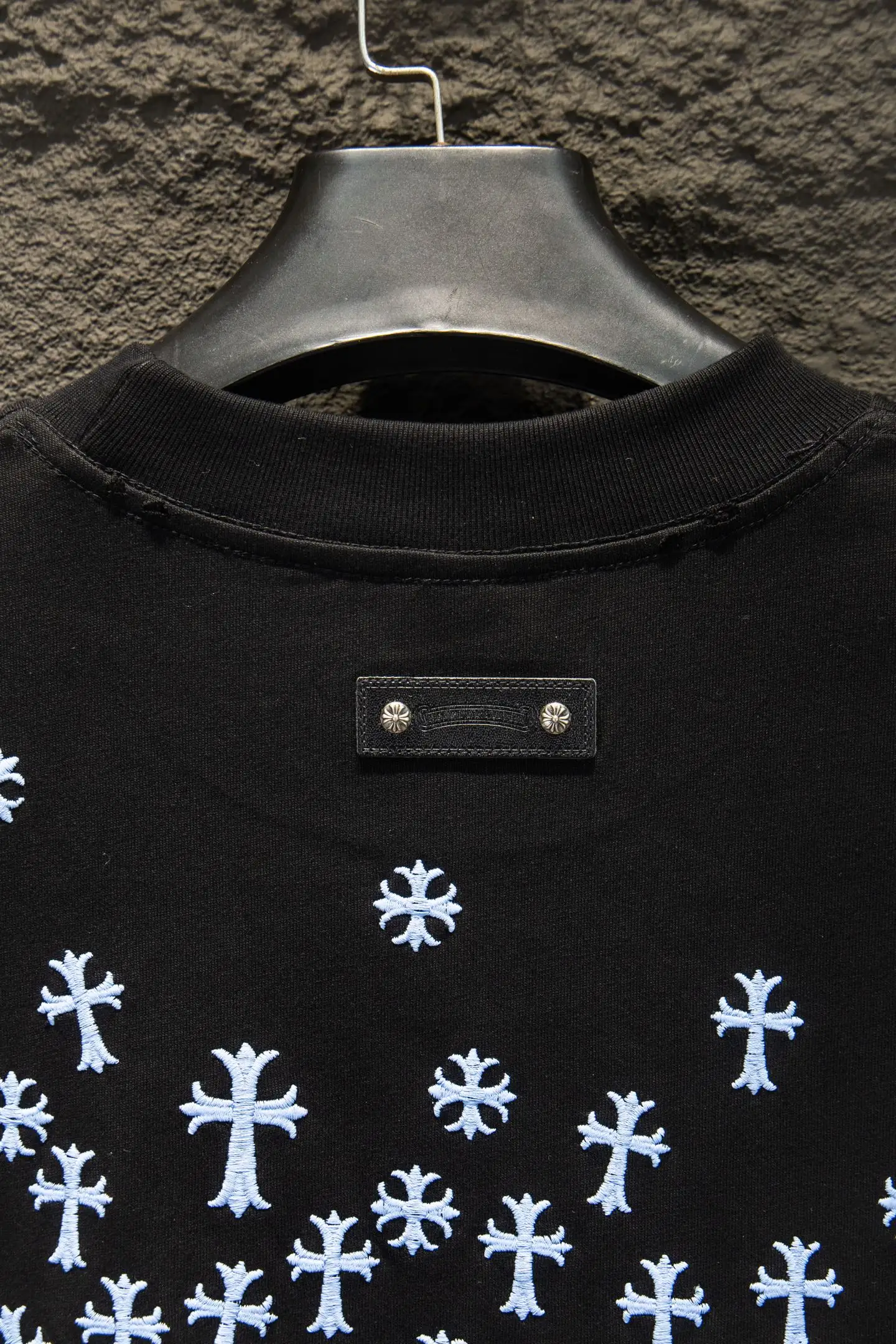 Embroidered Oversized Cotton T-Shirt D14515081 — view 7
