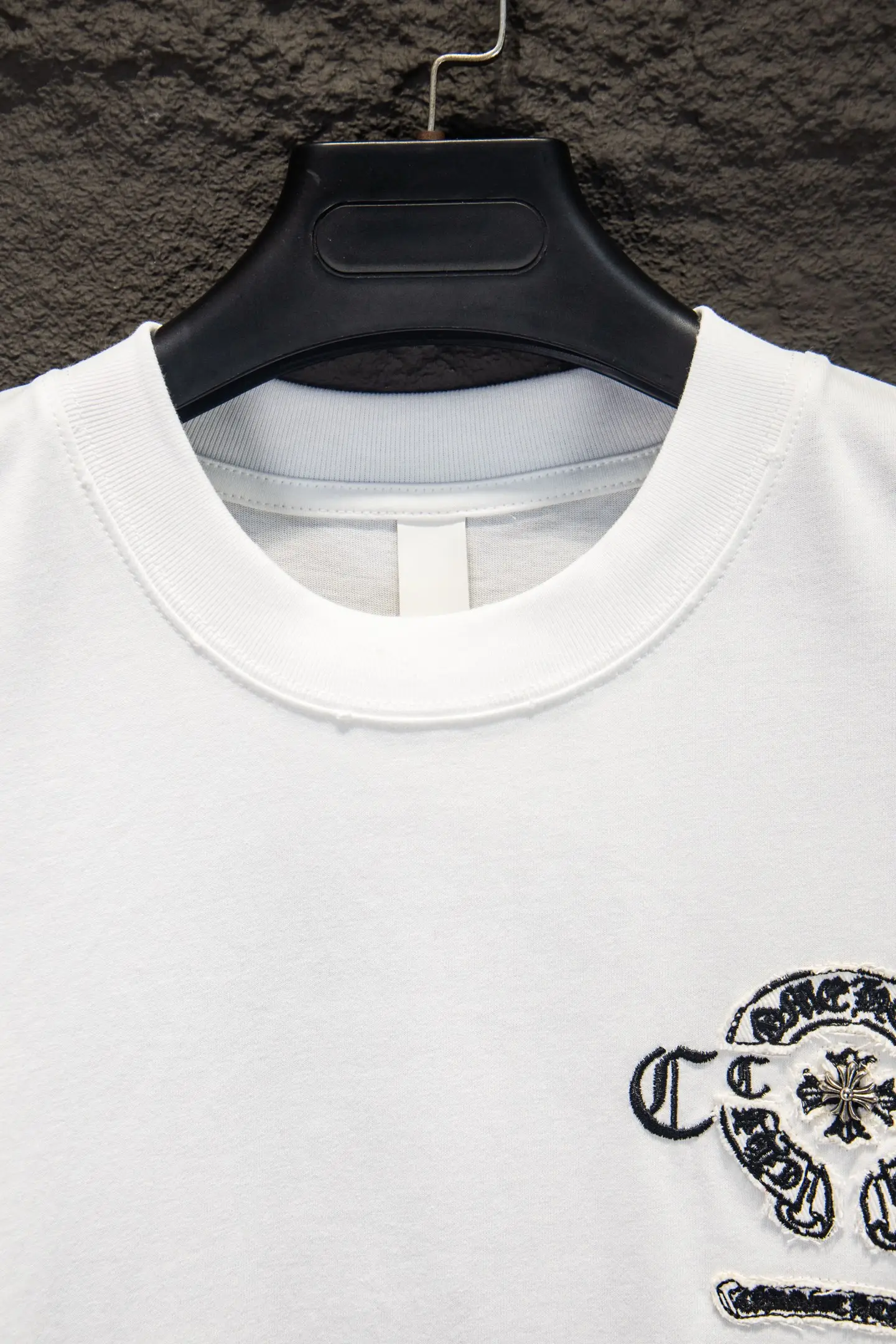 Oversized Embroidered Cotton T-Shirt D14515078 — view 3