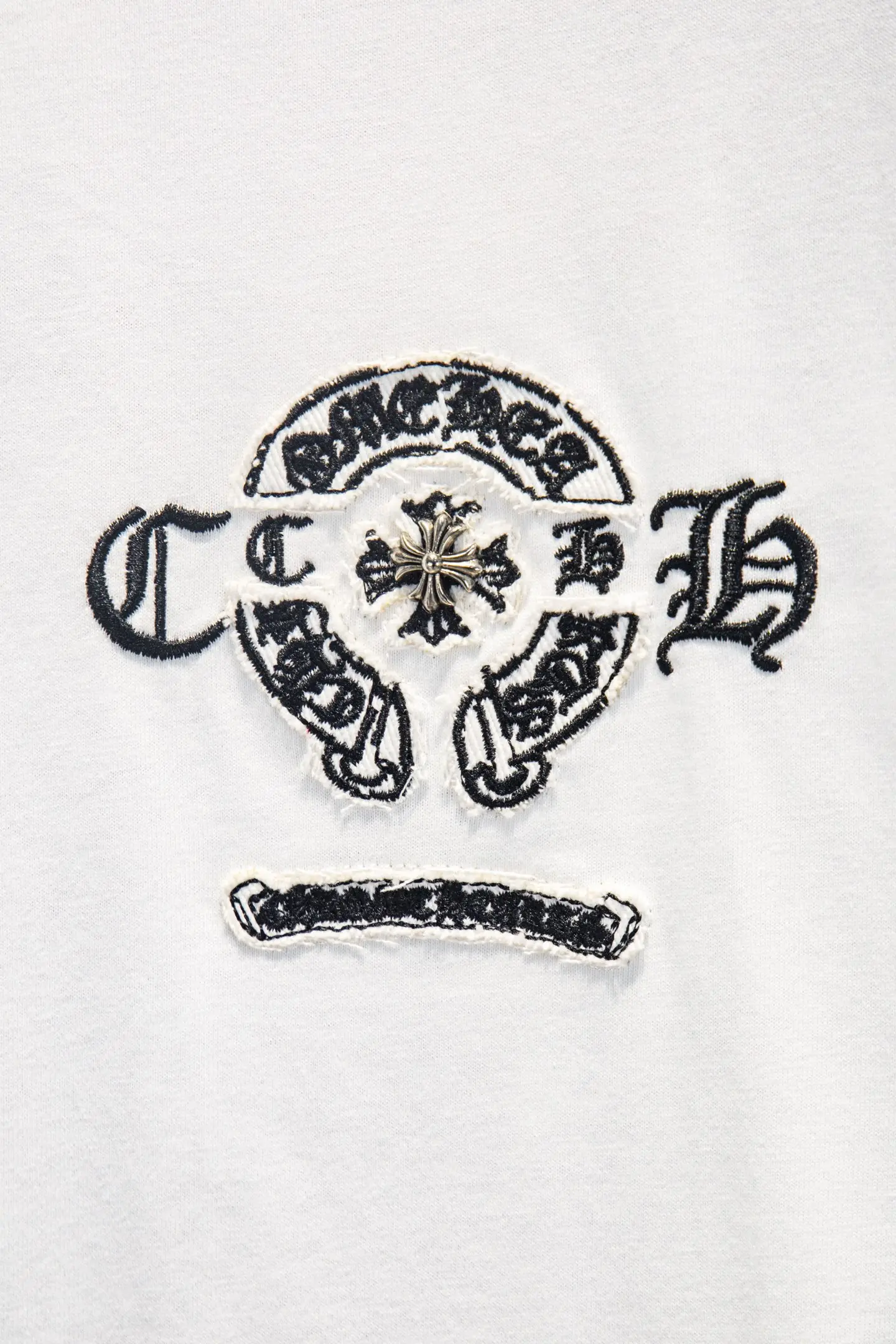 Oversized Embroidered Cotton T-Shirt D14515078 — view 4