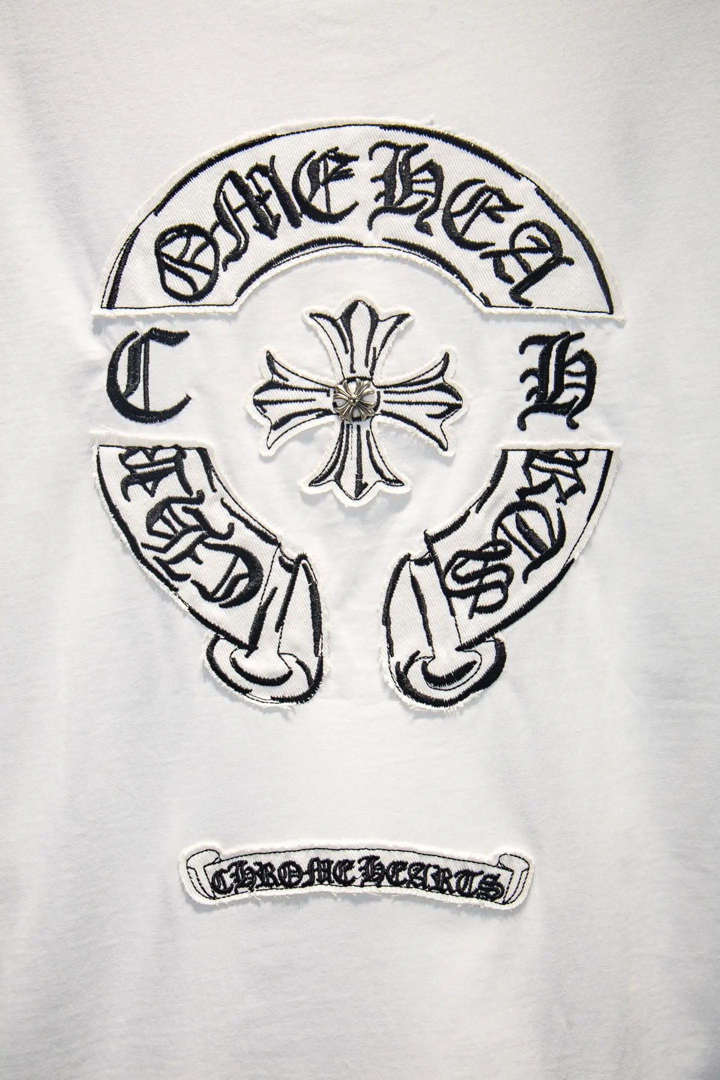 Oversized Embroidered Cotton T-Shirt D14515078 — view 5
