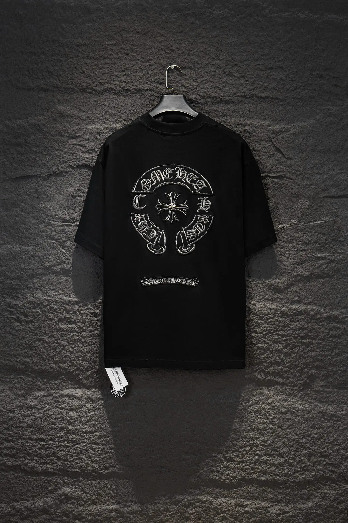 Embroidered Oversized Cotton T-Shirt D14515079 — view 2