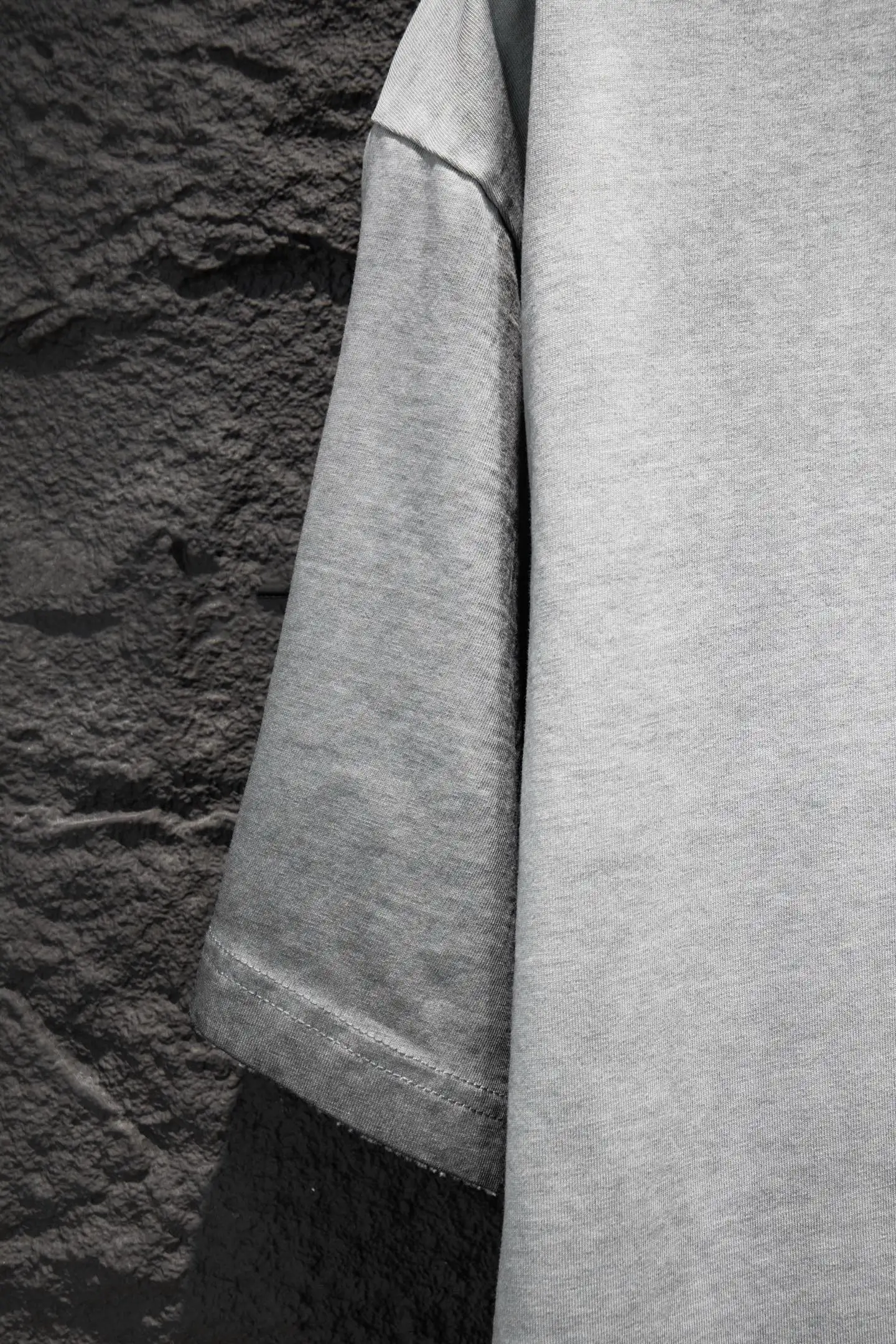 Embroidered Distressed Oversized T-Shirt D14515077 — view 6