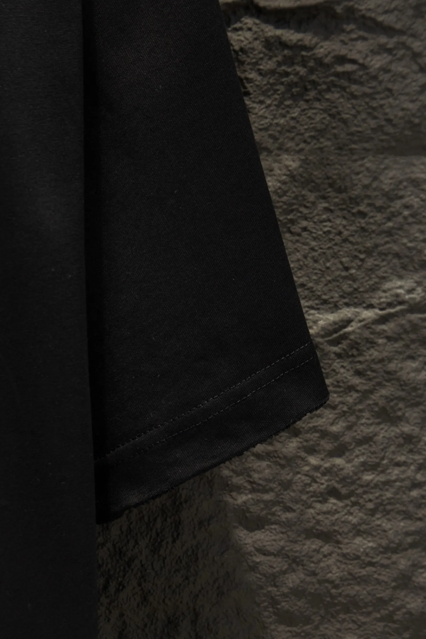 Embroidered Leather Patch Oversized T-Shirt D13515076 — view 7