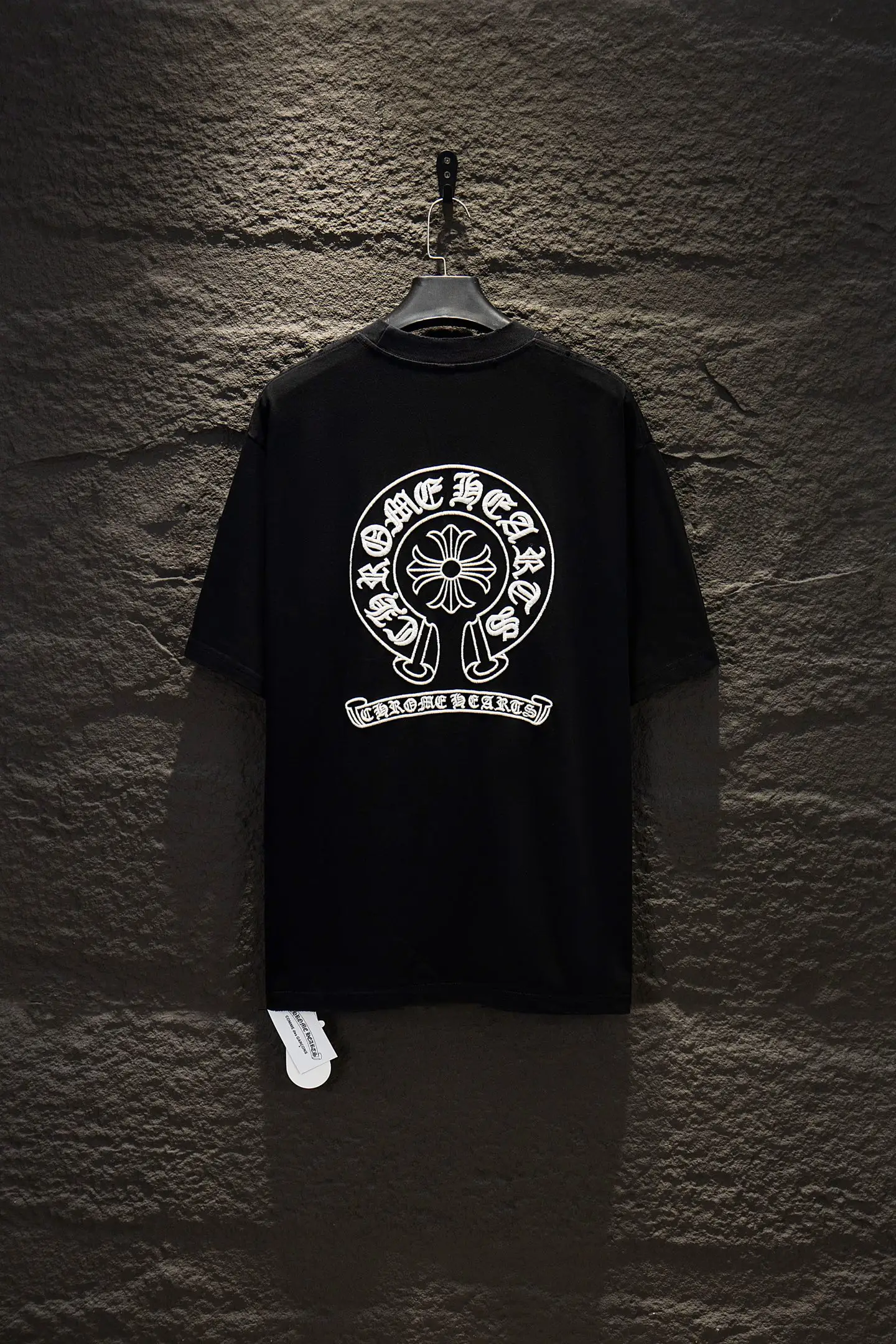 Embroidered Oversized Cotton T-Shirt D15012269 — view 2