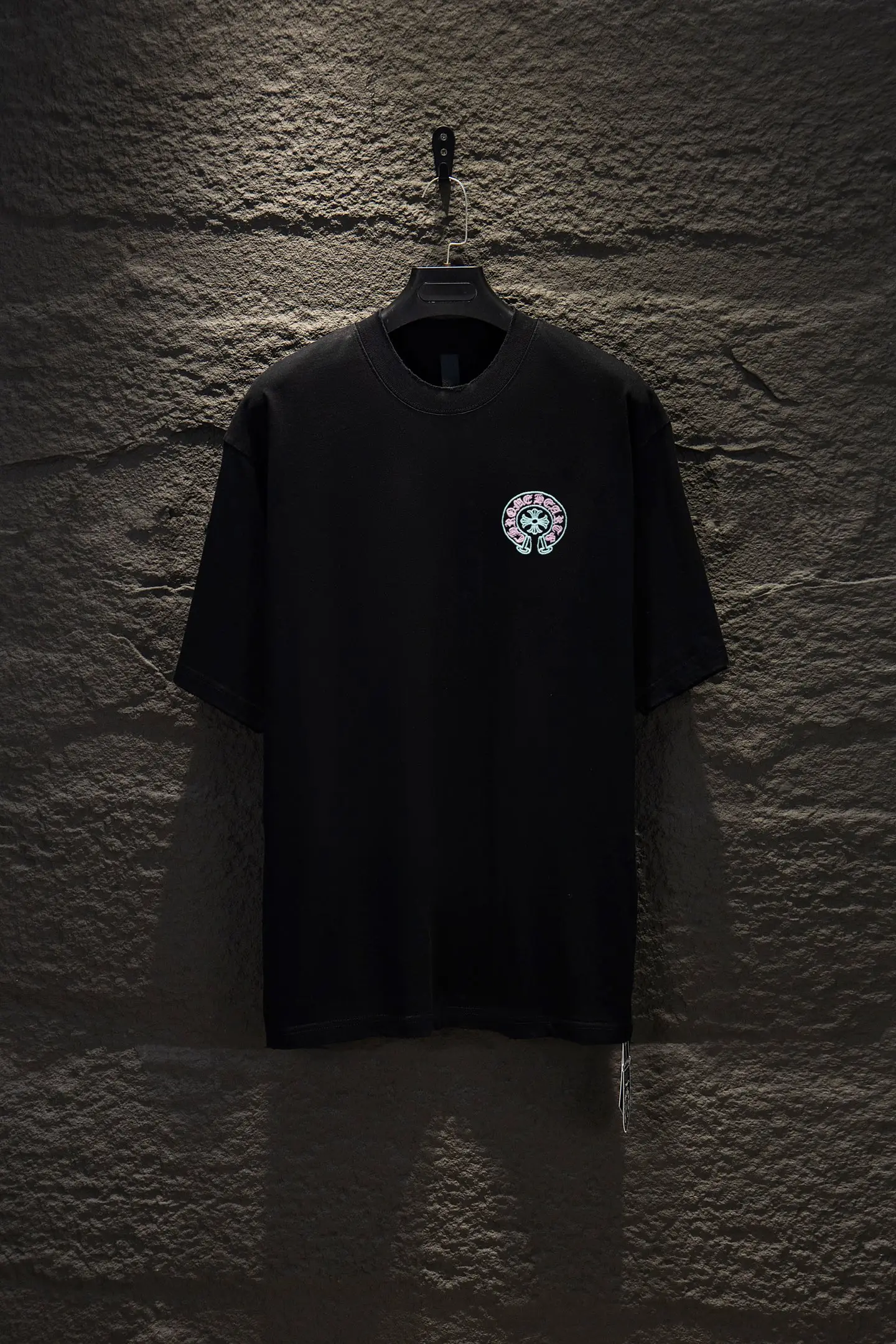Embroidered Oversized Cotton T-Shirt D15012269 — view 3