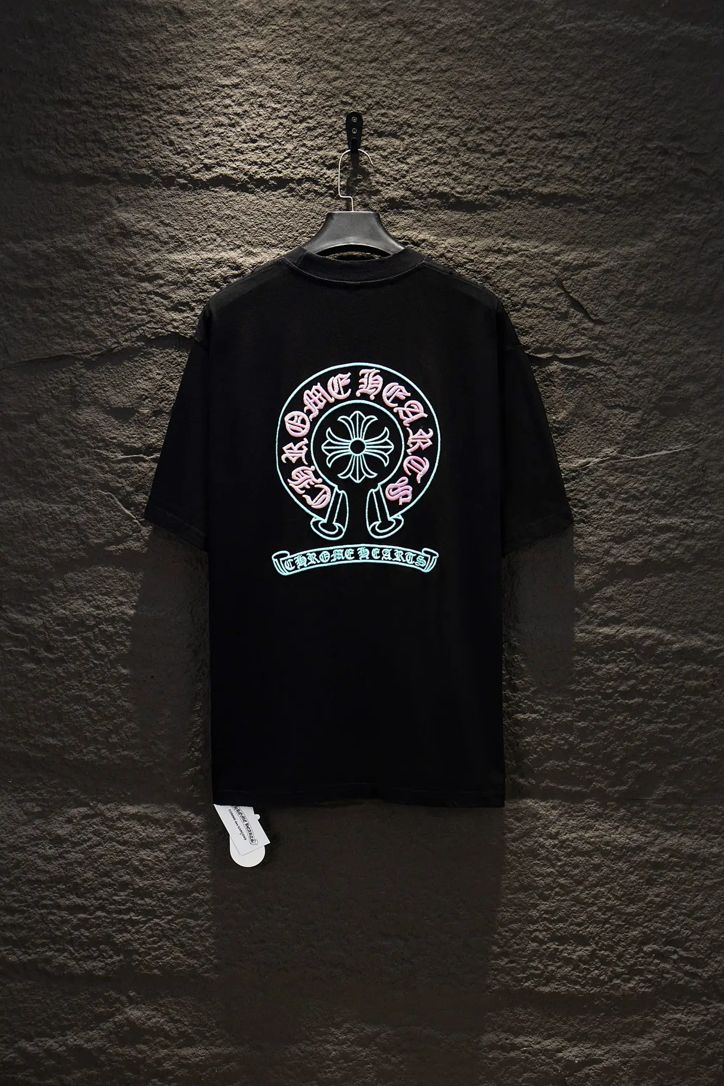 Embroidered Oversized Cotton T-Shirt D15012269 — view 4