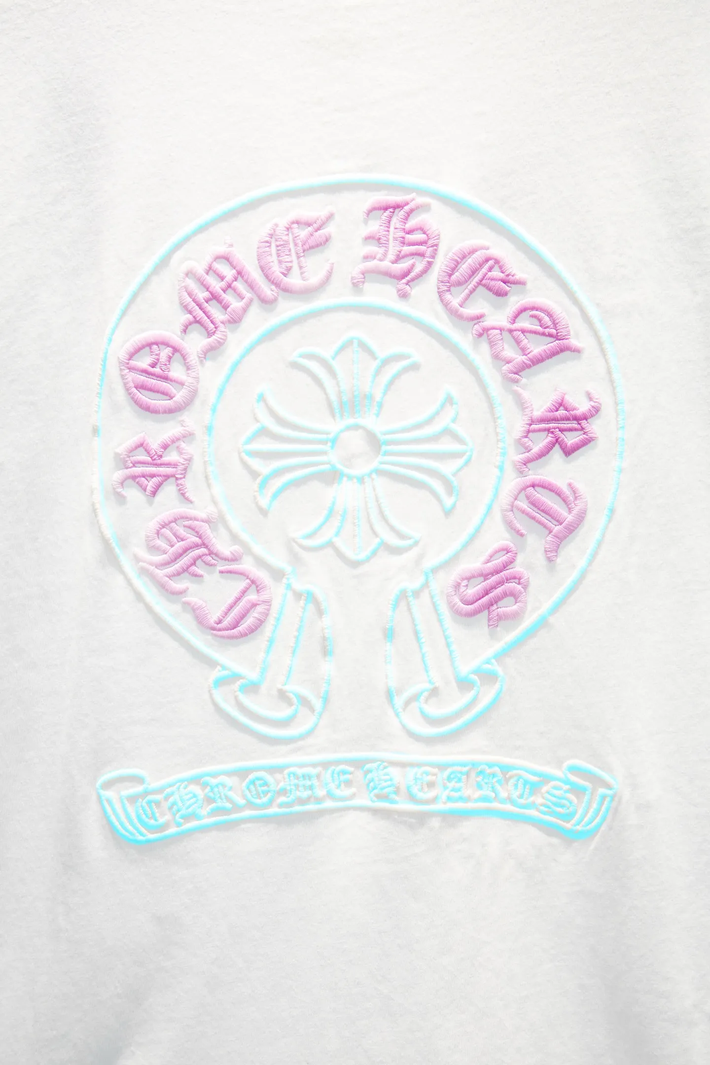 Embroidered Oversized Distressed Cotton T-Shirt D15012270 — view 6