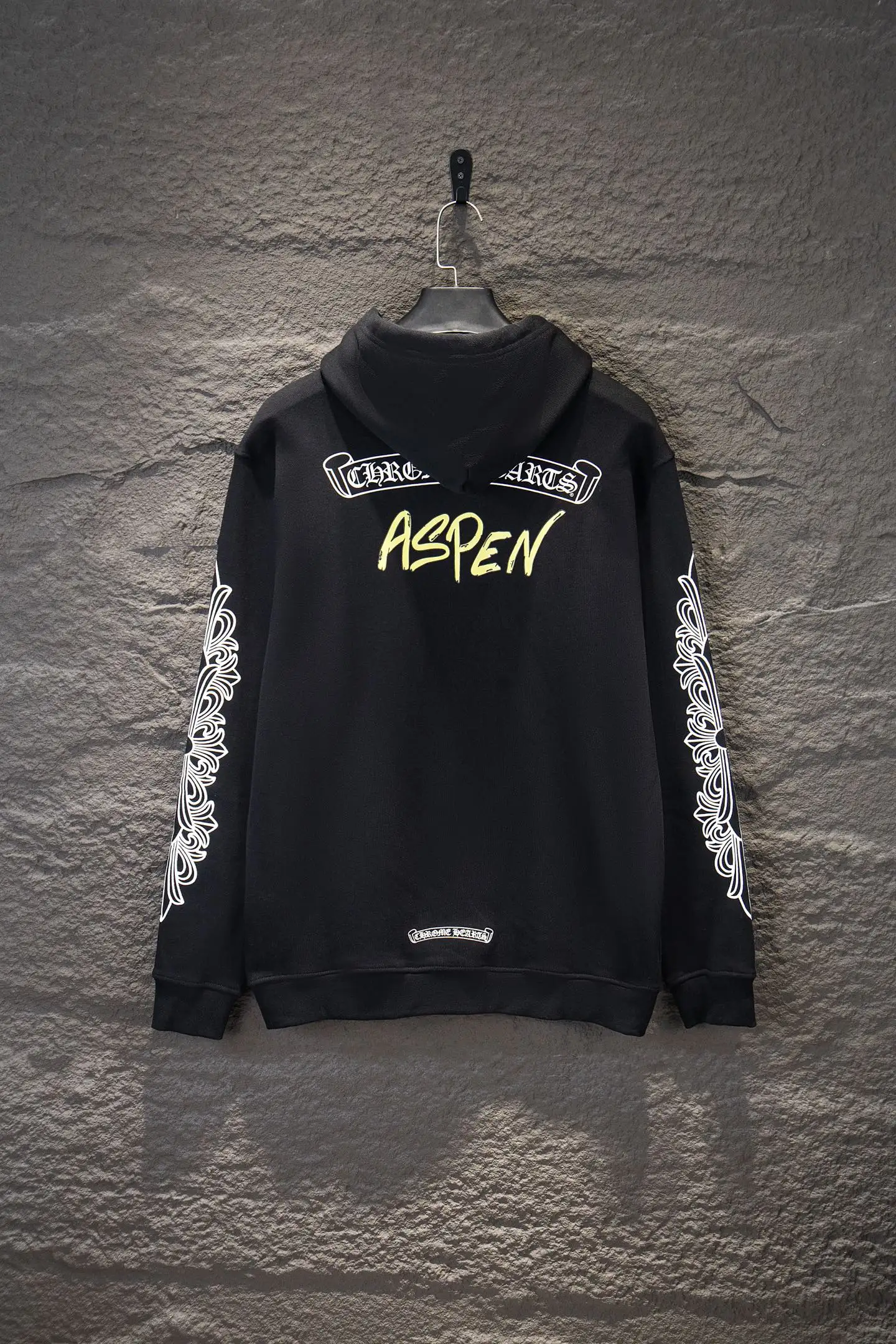 Logo-Print Cotton-Fleece Zip-Up Hoodie D22922945 — view 2