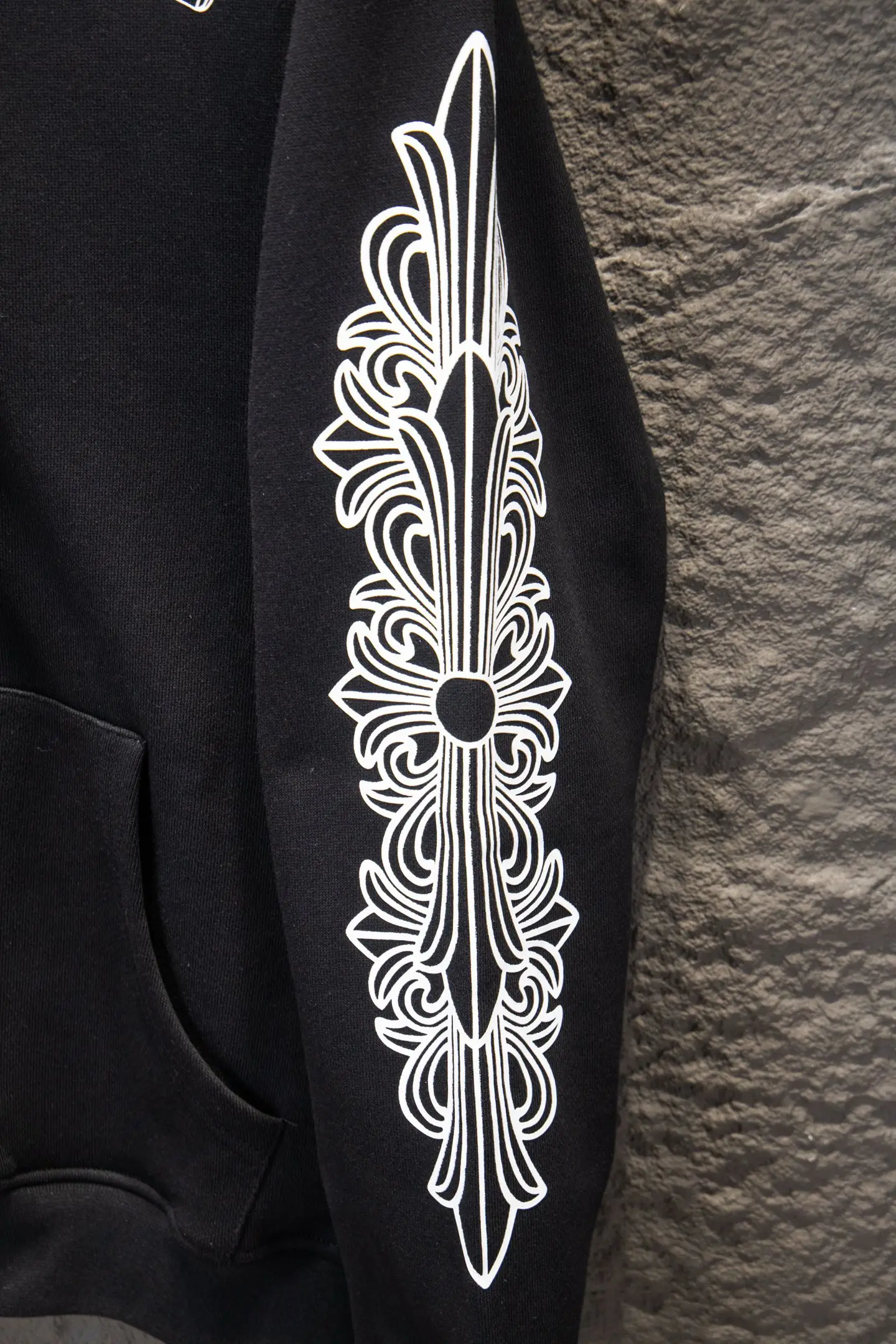 Logo-Print Cotton-Fleece Zip-Up Hoodie D22922945 — view 6