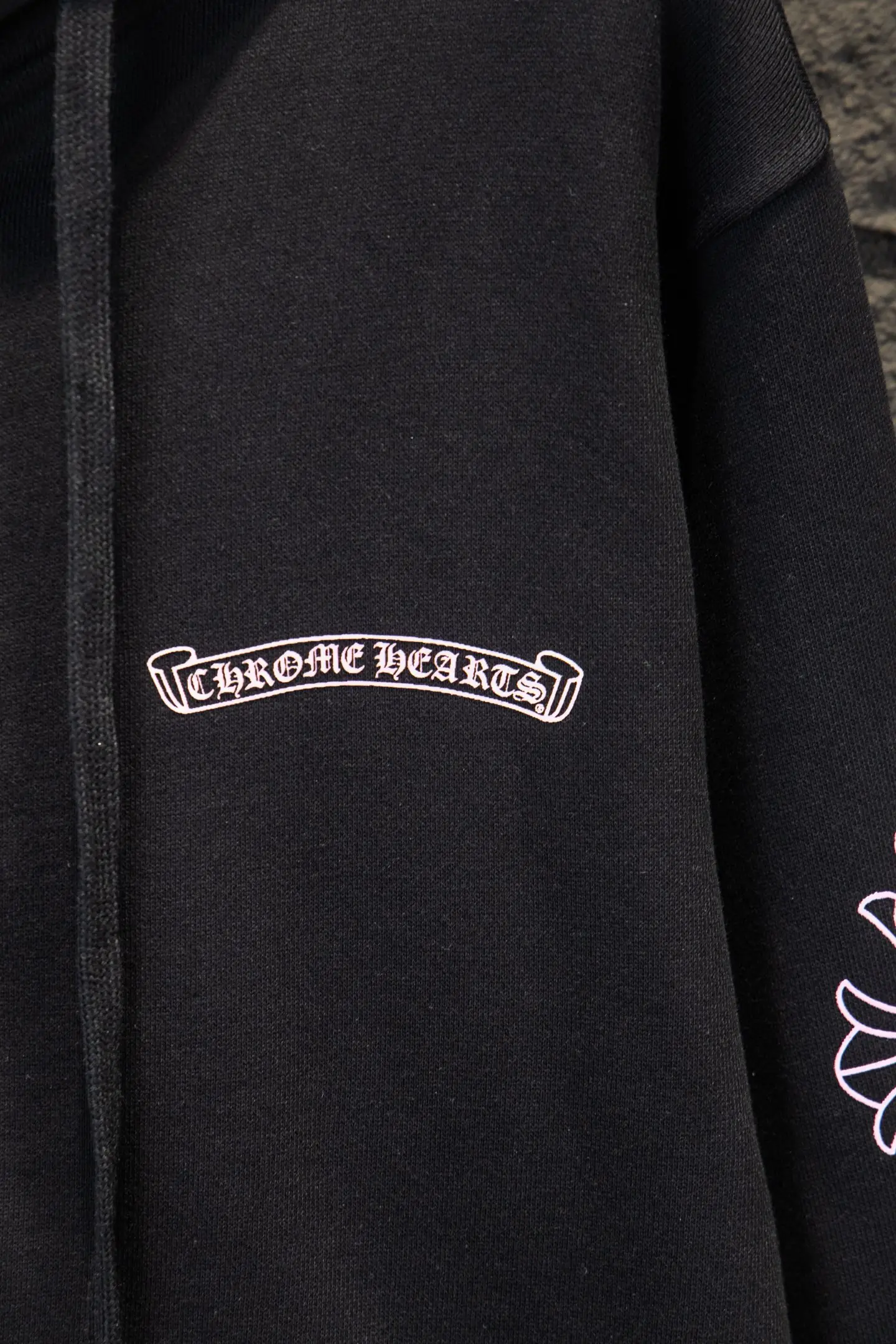 Logo-Print Cotton-Fleece Zip-Up Hoodie D22922944 — view 4