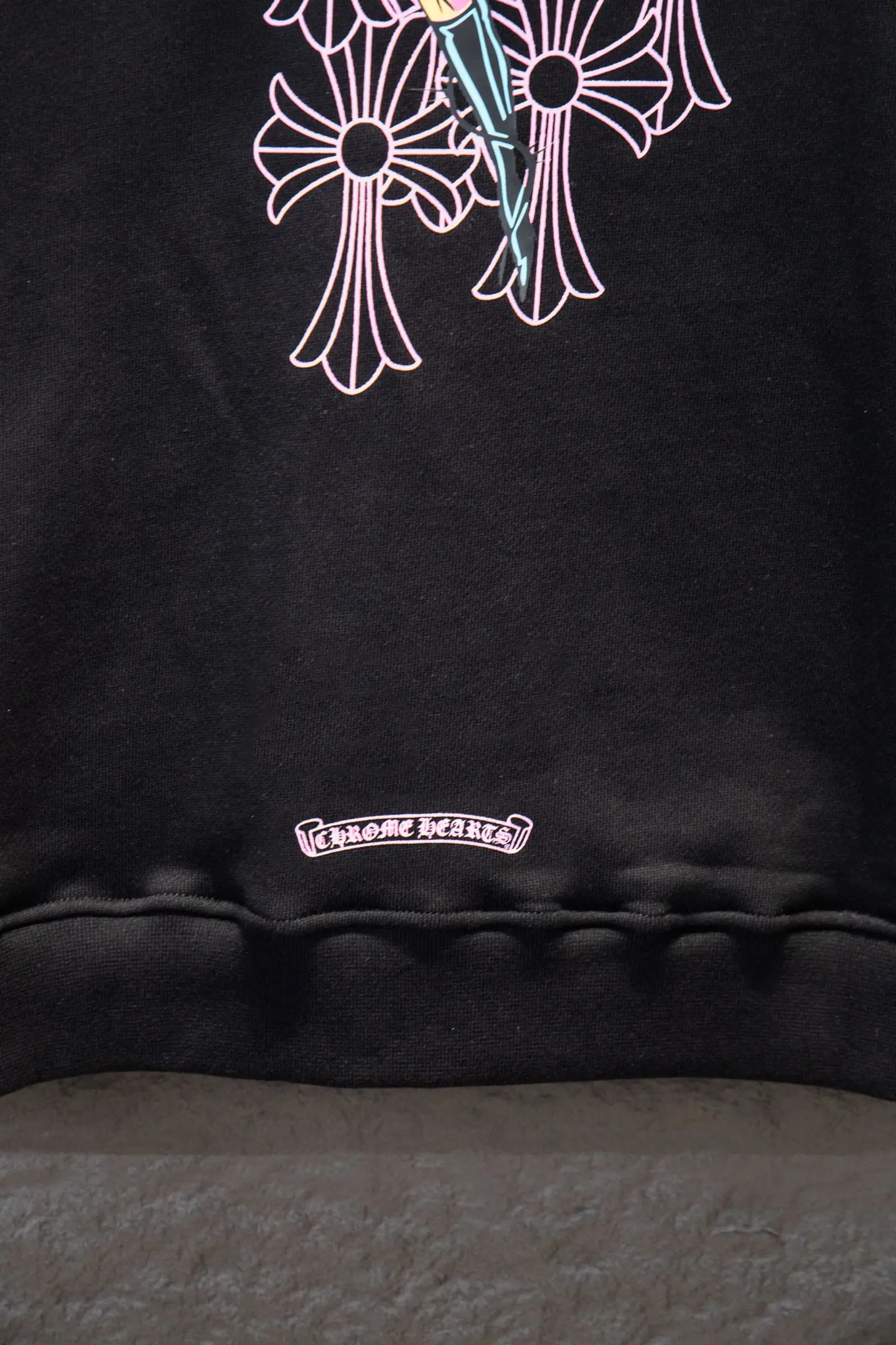 Logo-Print Cotton-Fleece Zip-Up Hoodie D22922944 — view 8