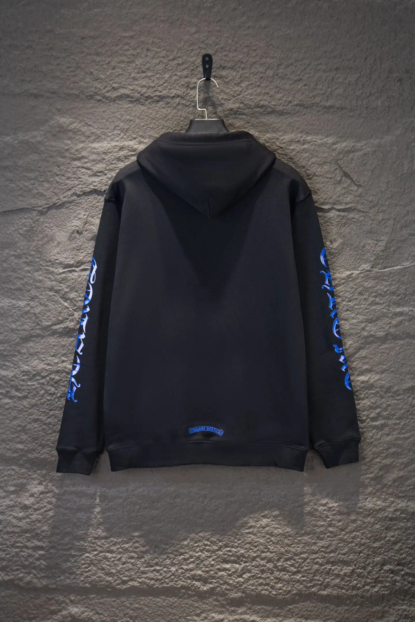 Logo Print Zip-Up Cotton Hoodie D22922917 — view 2