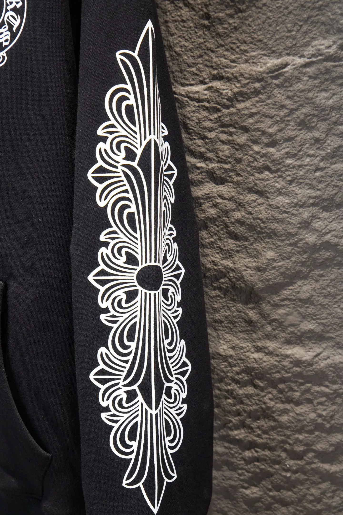 Logo-Print Cotton-Fleece Zip-Up Hoodie D22922948 — view 6