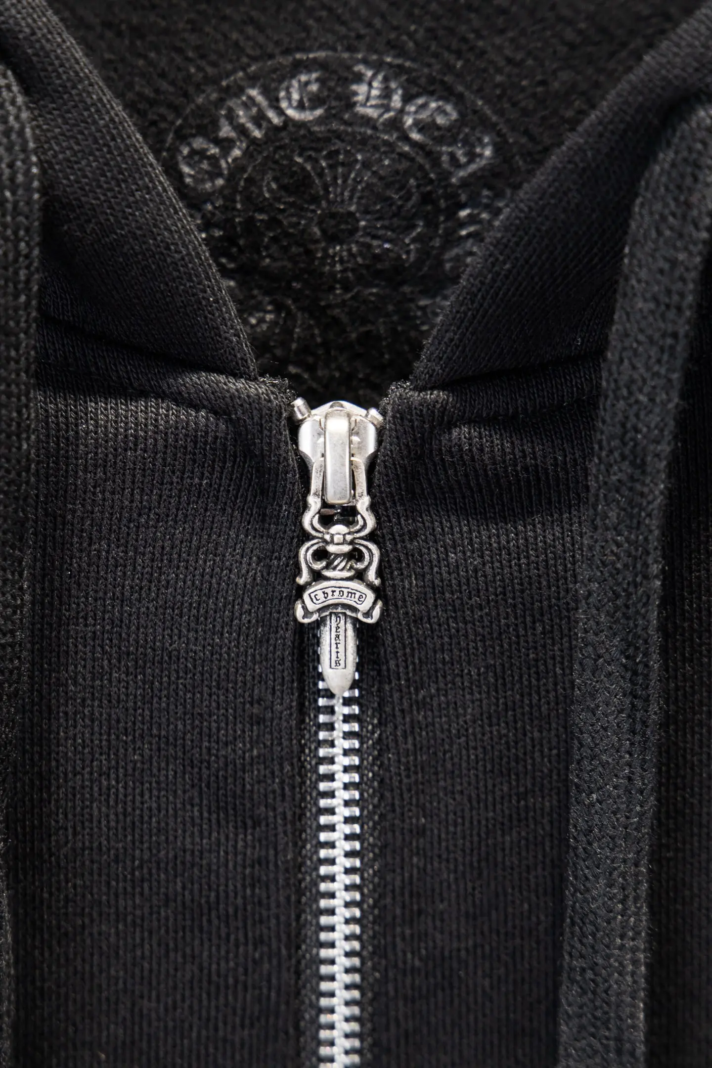 Logo-Print Cotton-Fleece Zip-Up Hoodie D22922948 — view 11