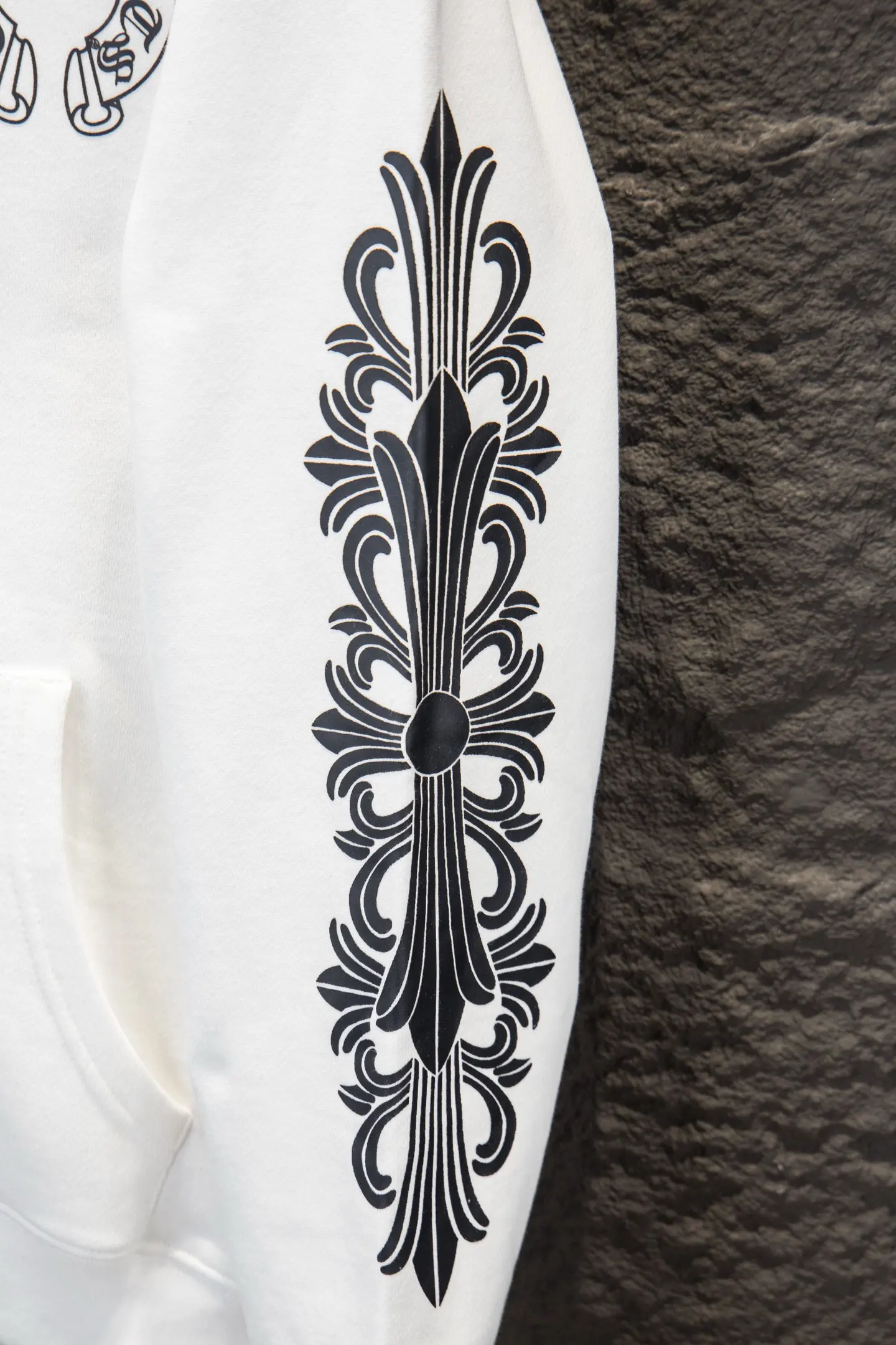 Logo-Print Cotton-Fleece Zip-Up Hoodie D22922949 — view 6