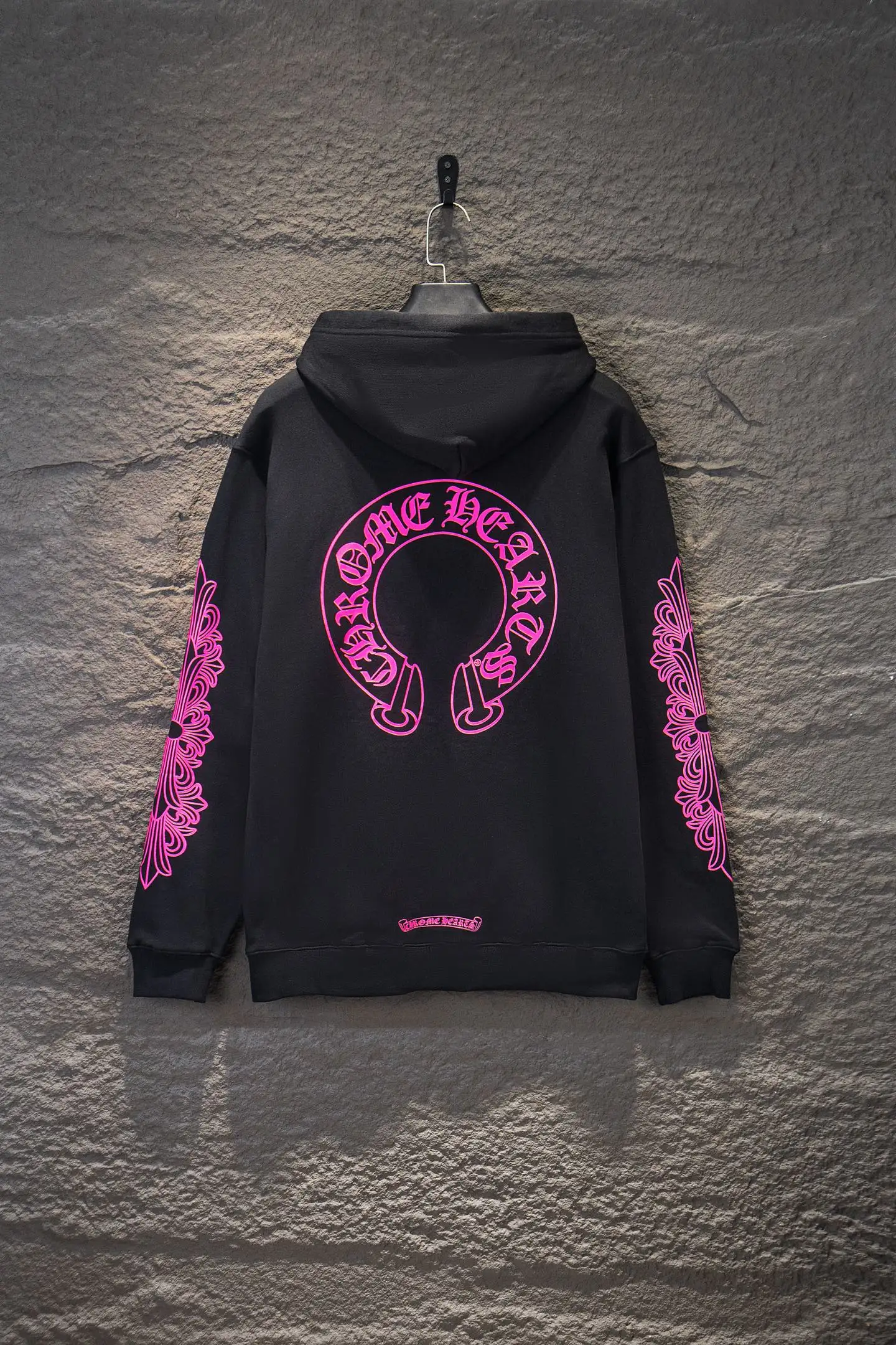 Logo-Print Cotton-Fleece Zip-Up Hoodie D22922946 — view 2