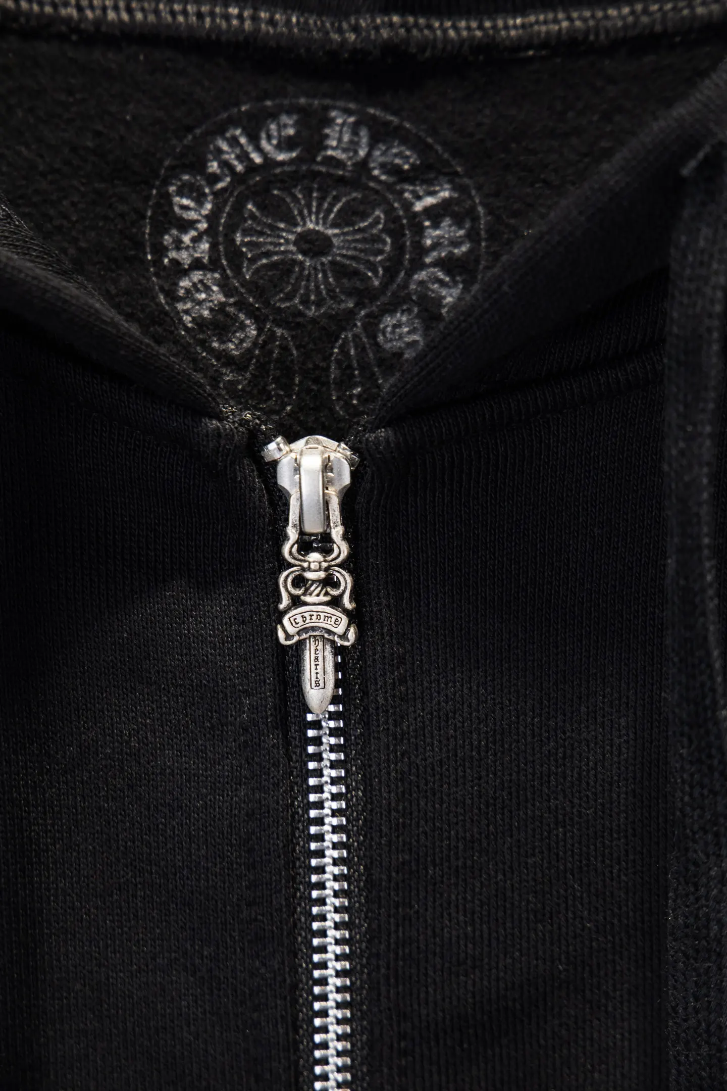 Logo-Print Cotton-Fleece Zip-Up Hoodie D22922946 — view 10