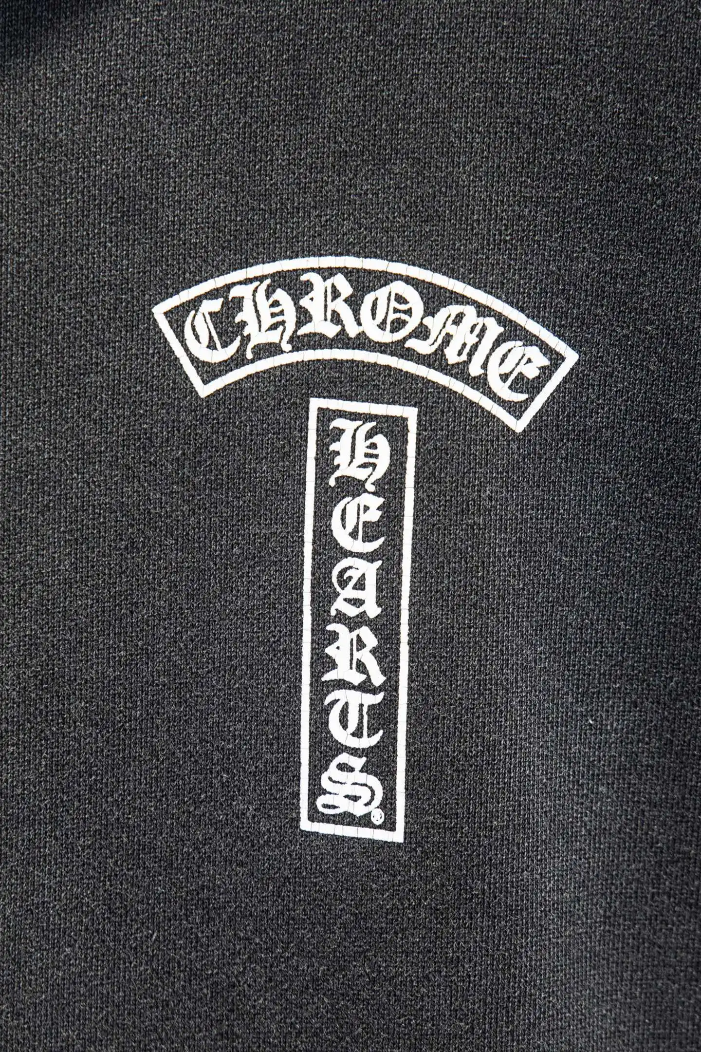 Logo-Print Washed Cotton Zip-Up Hoodie D23522908 — view 4