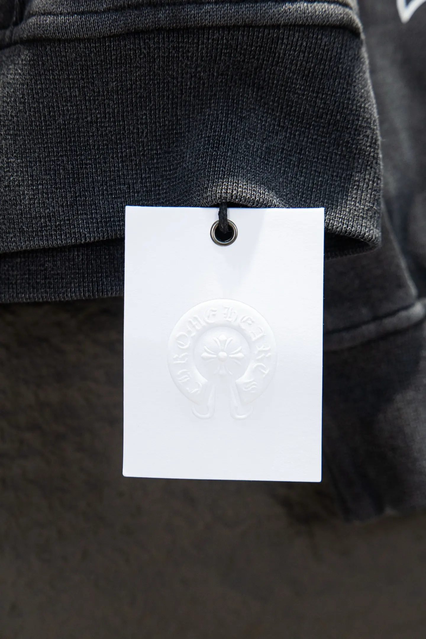 Logo-Print Washed Cotton Zip-Up Hoodie D23522908 — view 16