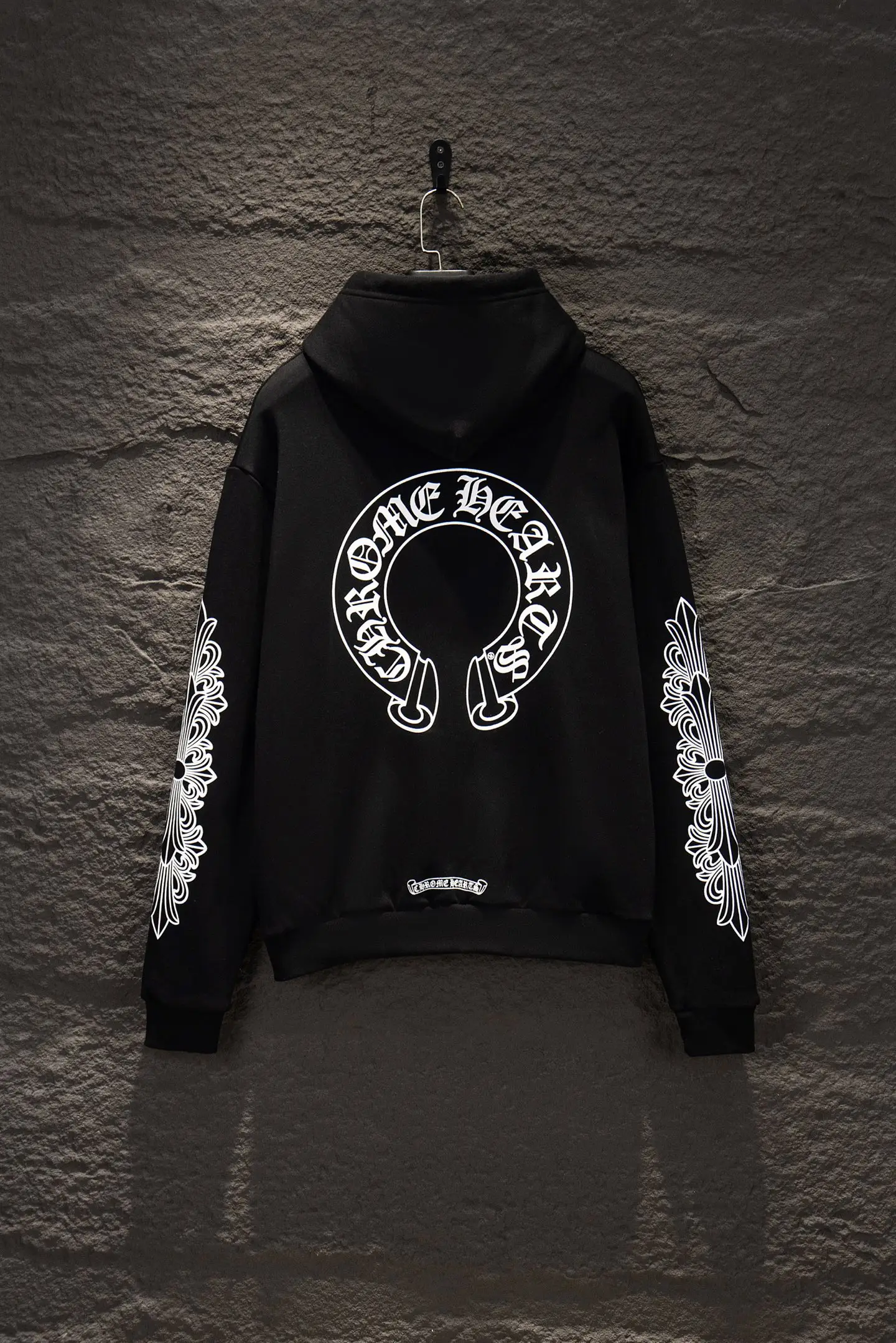 Logo Print Oversized Cotton Hoodie D20522941