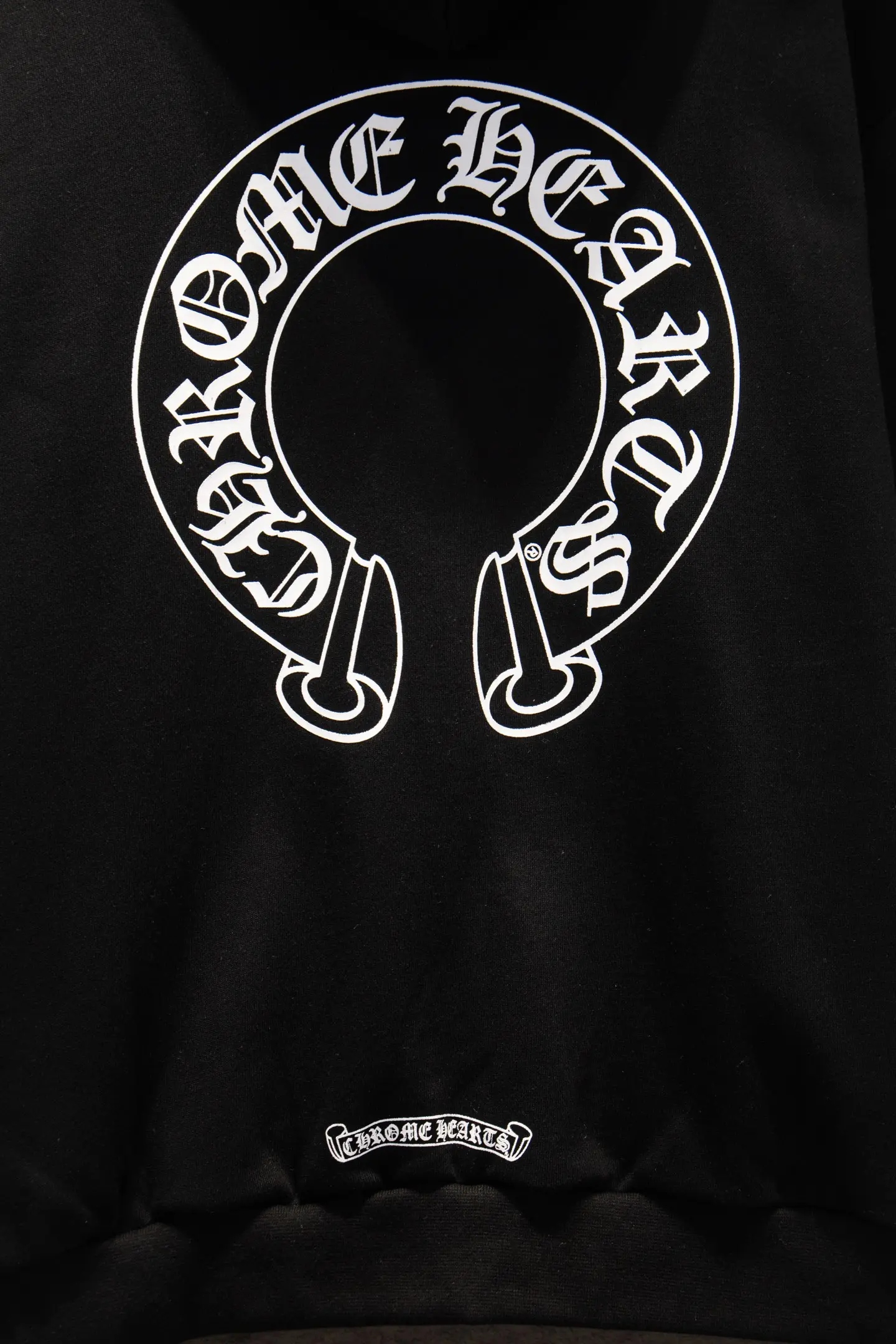 Logo Print Oversized Cotton Hoodie D20522941 — view 5