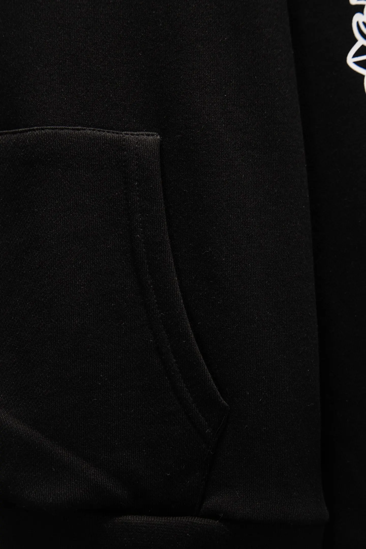 Logo Print Oversized Cotton Hoodie D20522941 — view 11