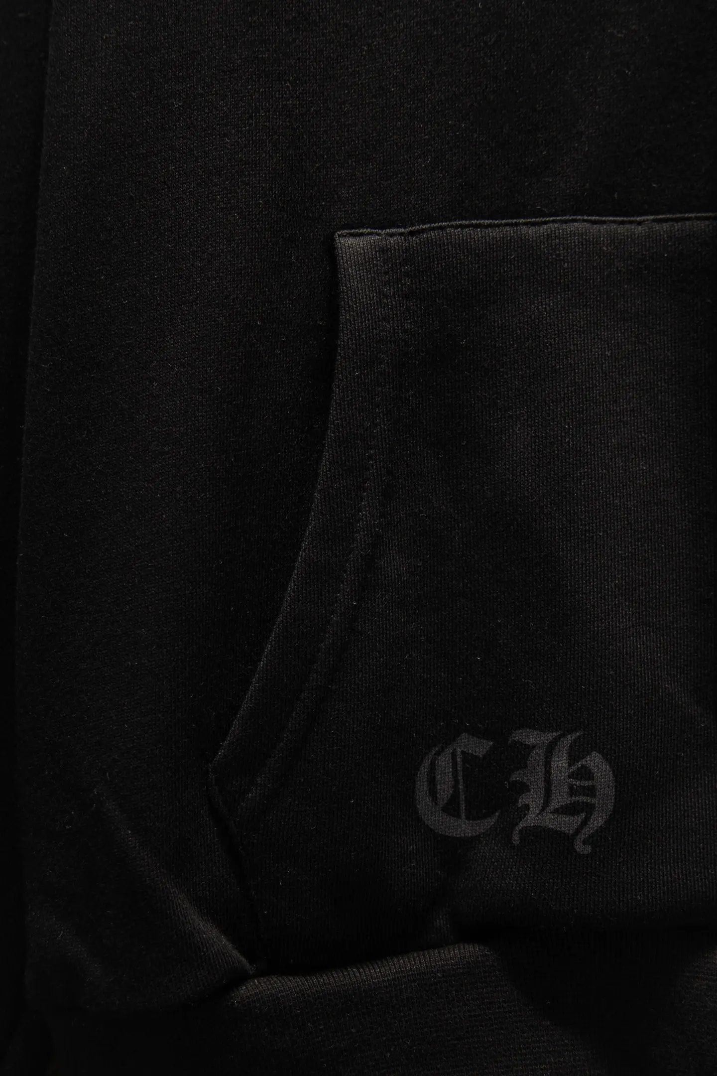 Logo Print Oversized Cotton Hoodie D20522941 — view 12