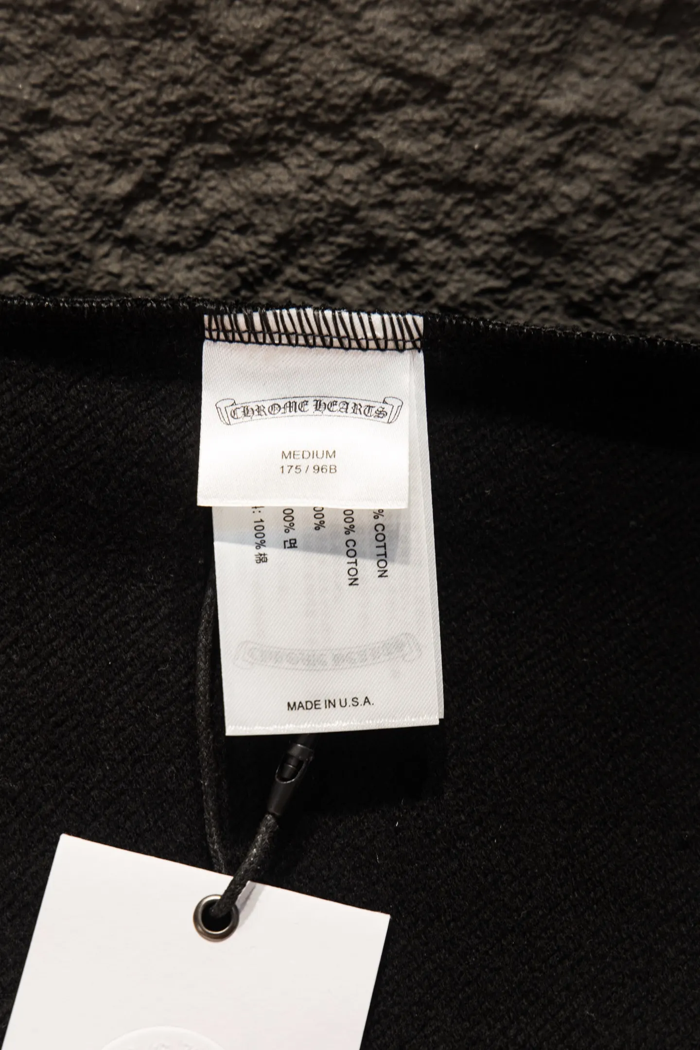 Logo Print Oversized Cotton Hoodie D20522941 — view 13