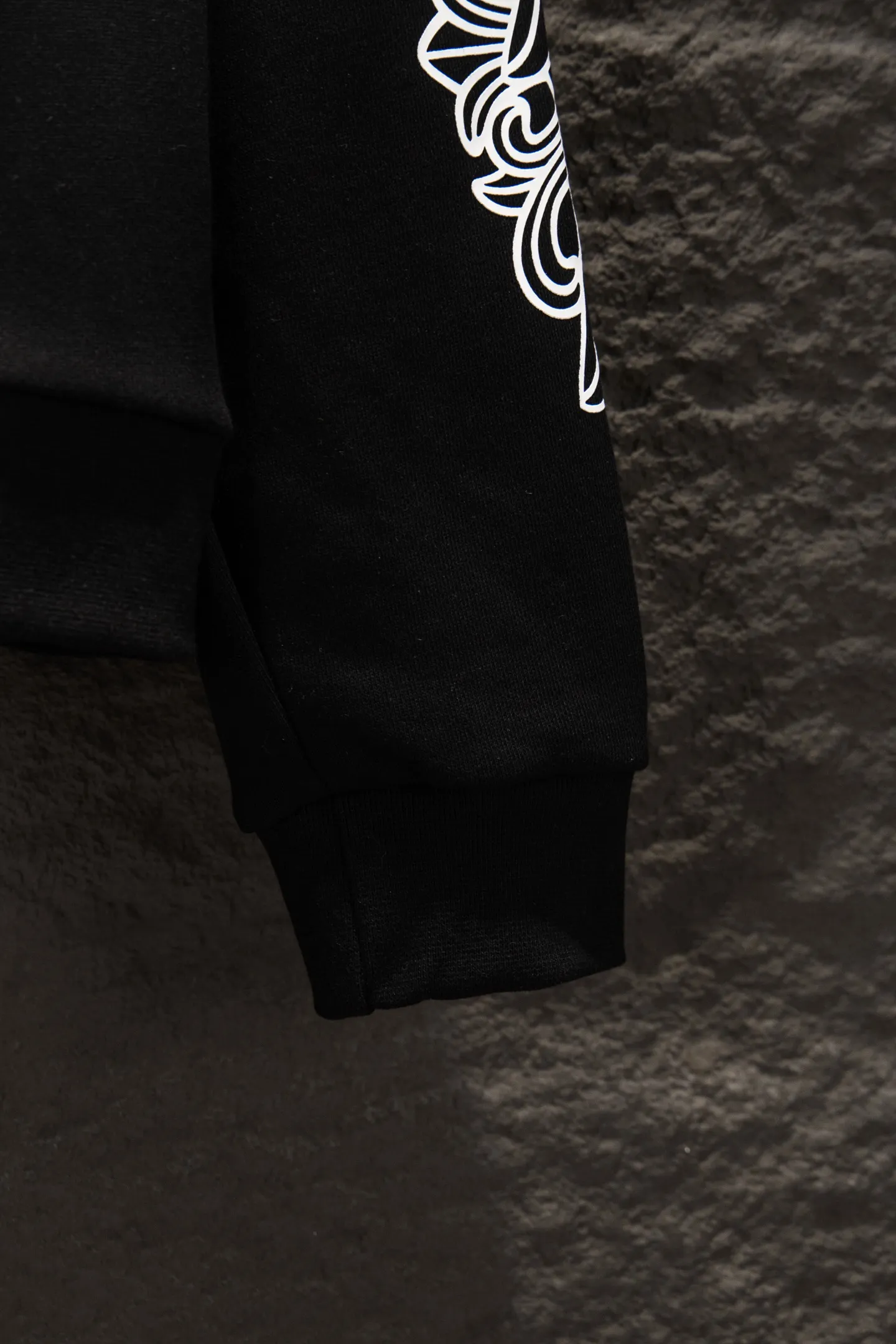 Logo Print Oversized Cotton Hoodie D20522941 — view 14