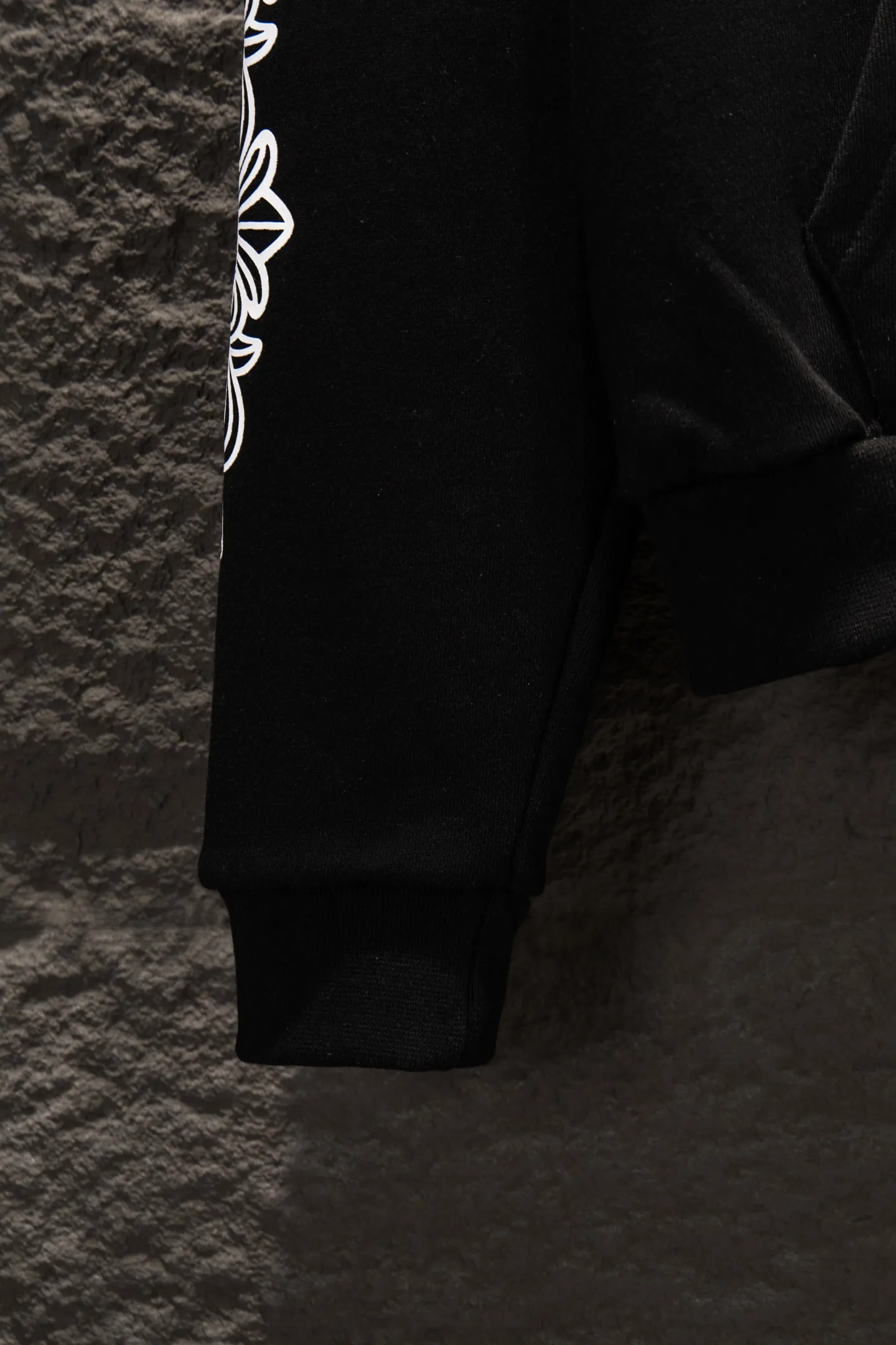 Logo Print Oversized Cotton Hoodie D20522941 — view 15