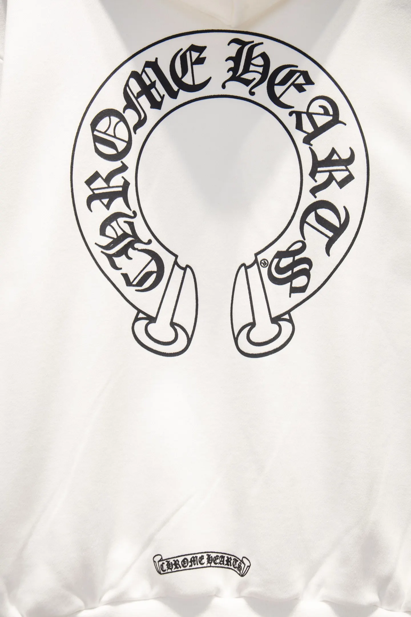 Logo-Print Oversized Cotton-Fleece Hoodie D20522942 — view 5
