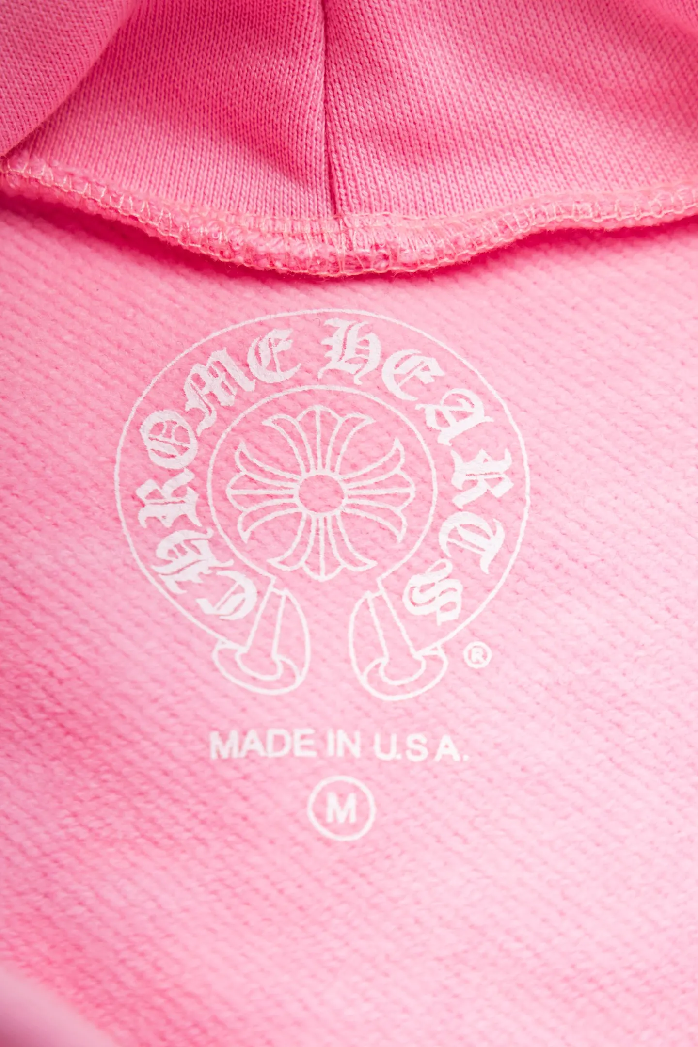 Chrome Hearts Logo Print Oversized Hoodie D20522940 — view 8