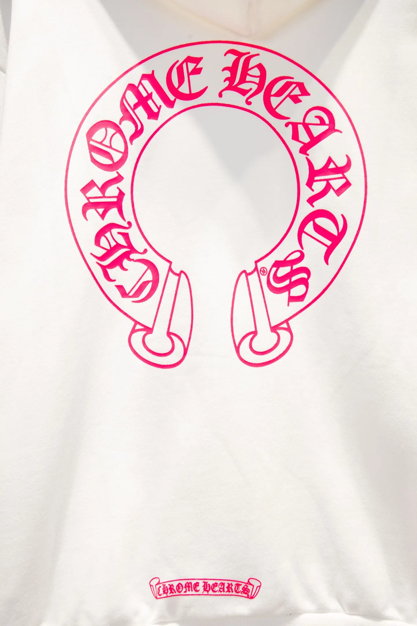 Logo Print Oversized Cotton Hoodie D20522921 — view 5
