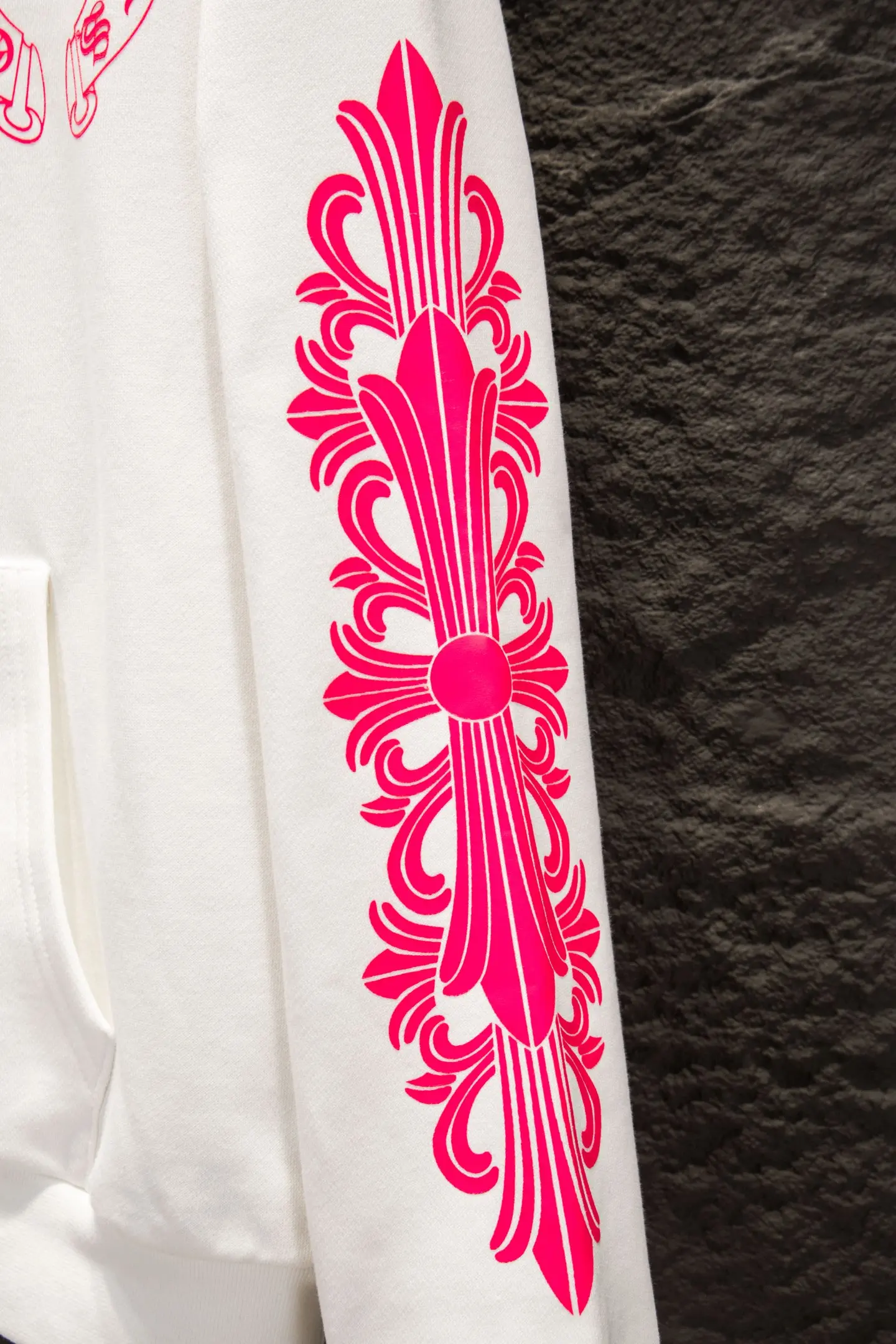 Logo Print Oversized Cotton Hoodie D20522921 — view 6