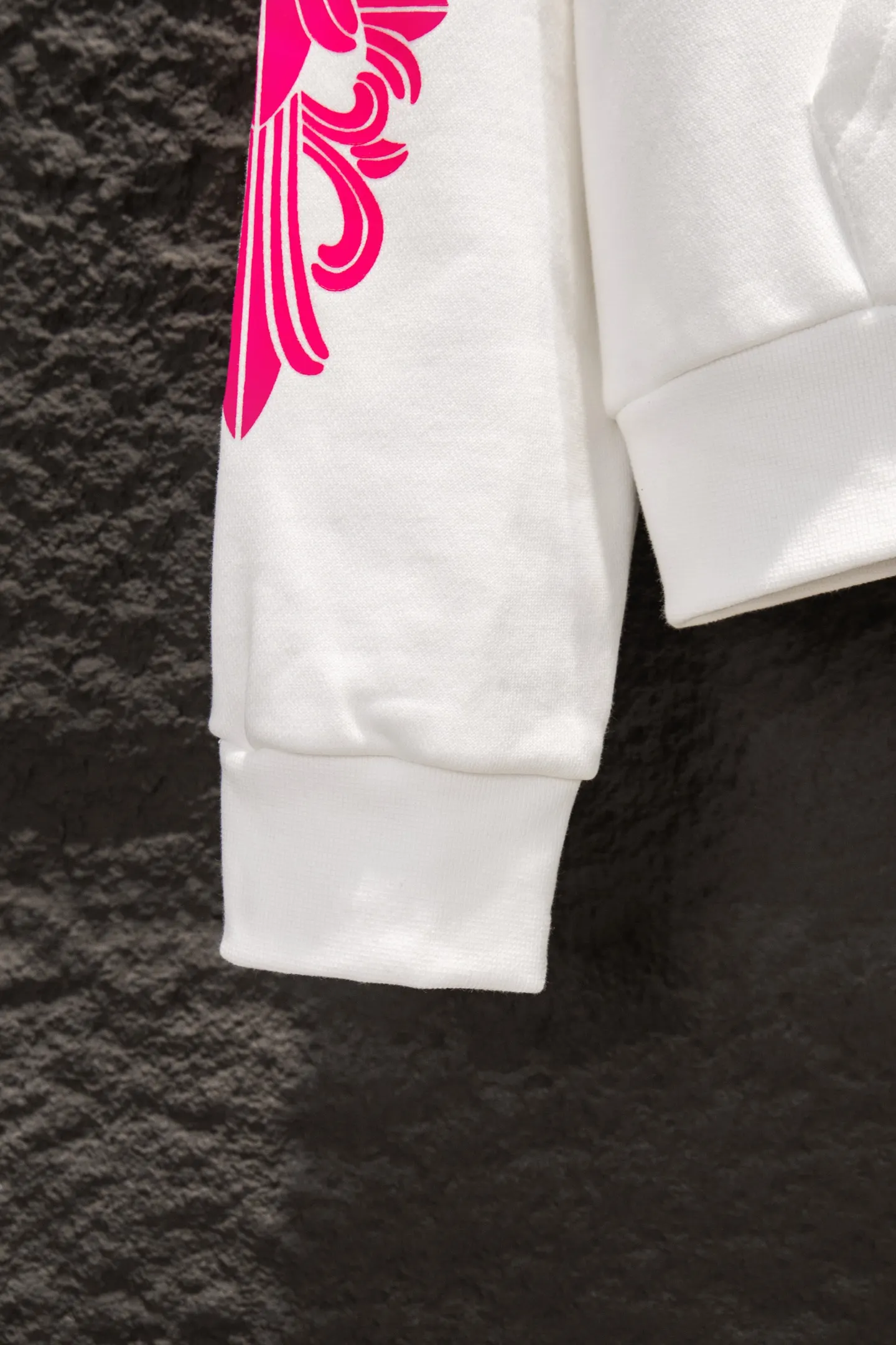 Logo Print Oversized Cotton Hoodie D20522921 — view 7
