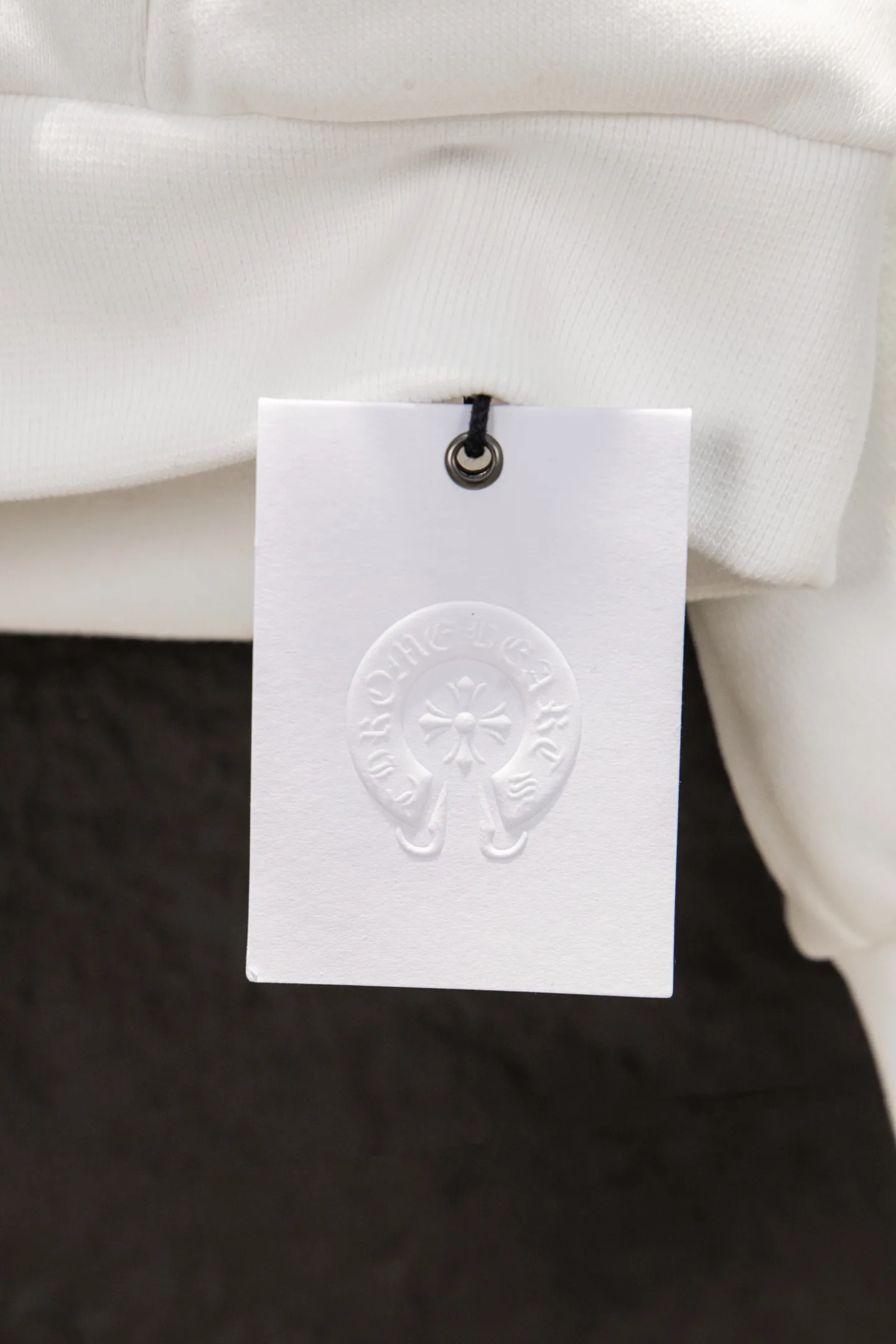 Logo Print Oversized Cotton Hoodie D20522921 — view 12