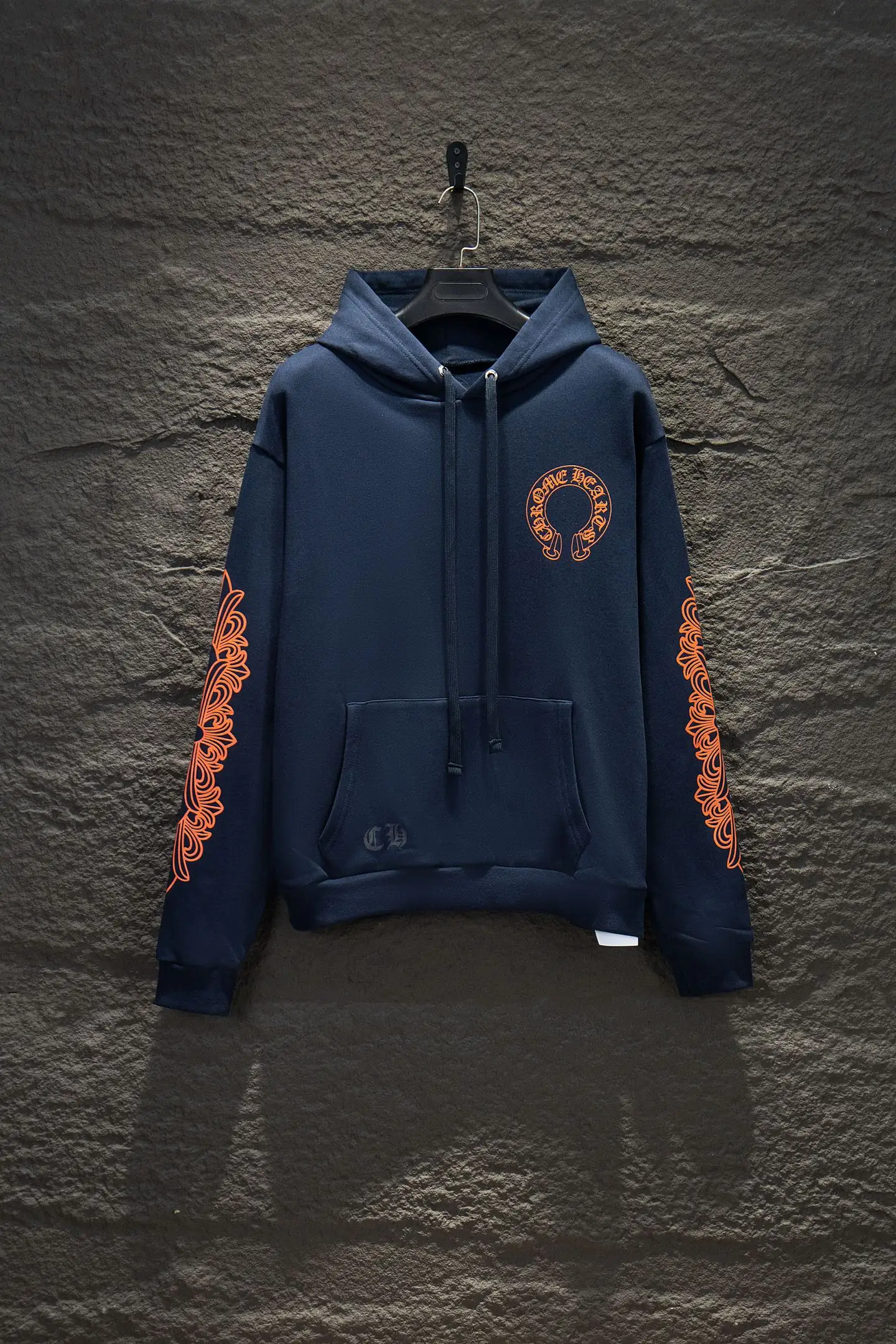 Logo Print Oversized Cotton Hoodie D20522962