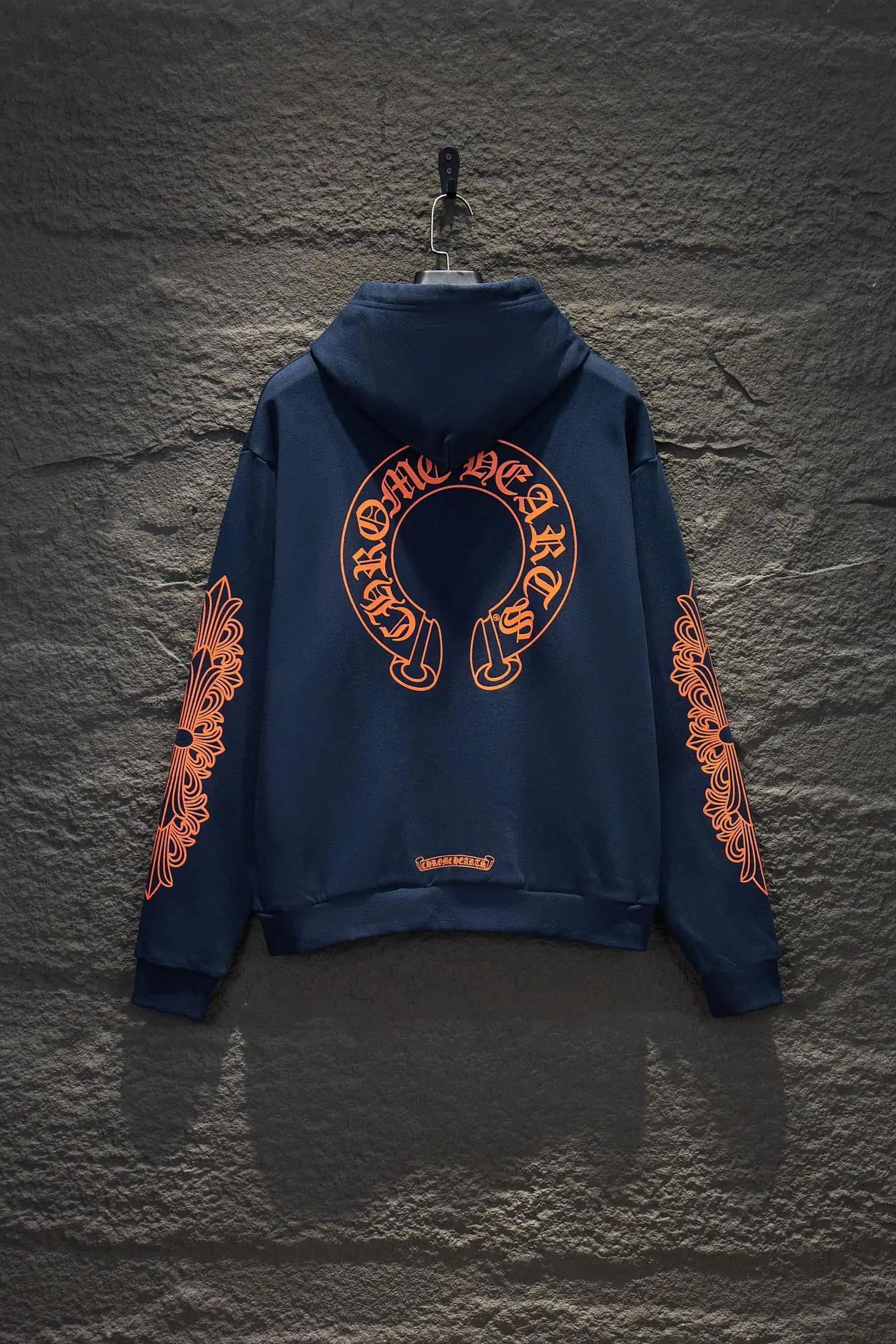 Logo Print Oversized Cotton Hoodie D20522962 — view 2