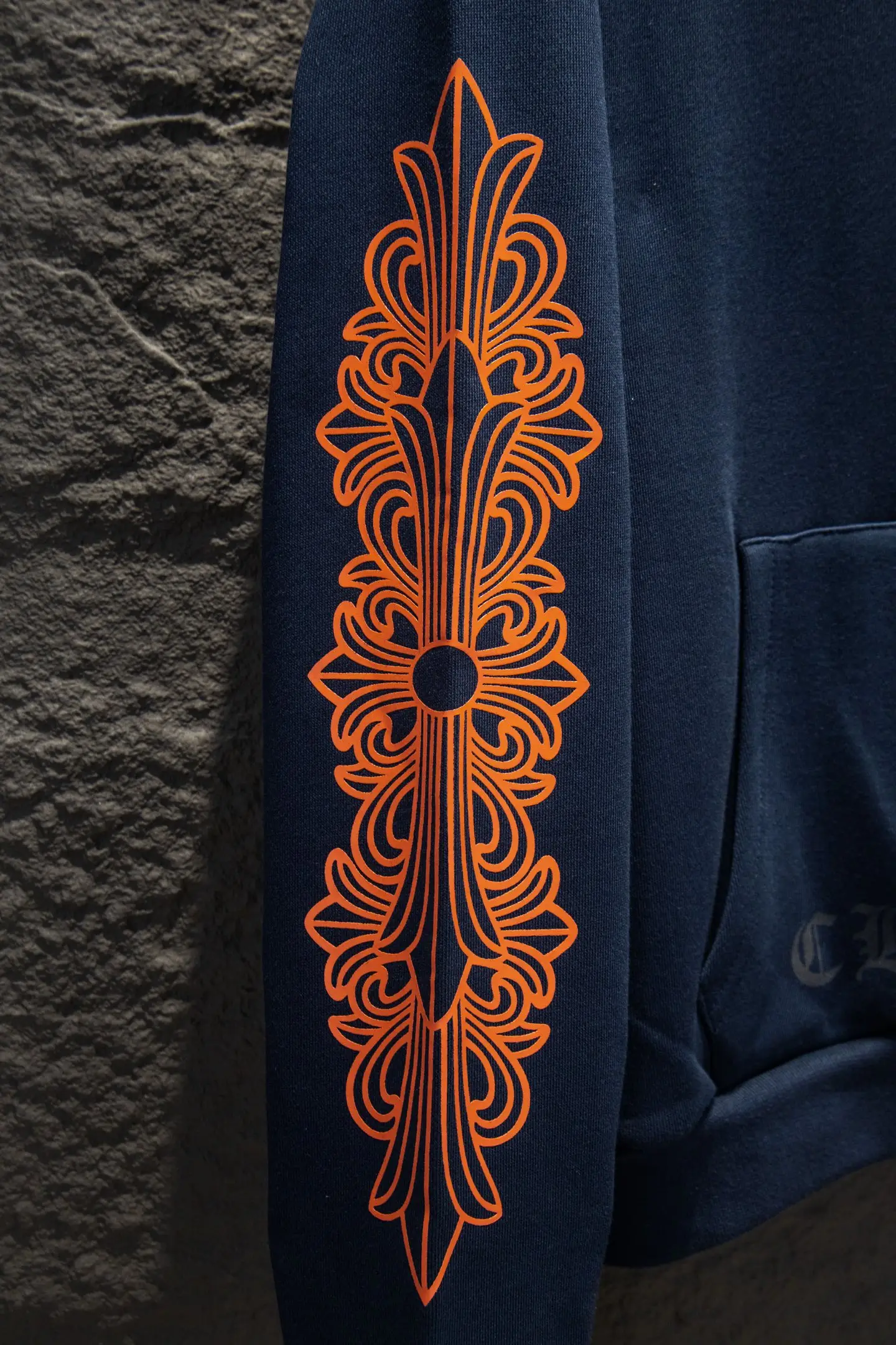 Logo Print Oversized Cotton Hoodie D20522962 — view 6